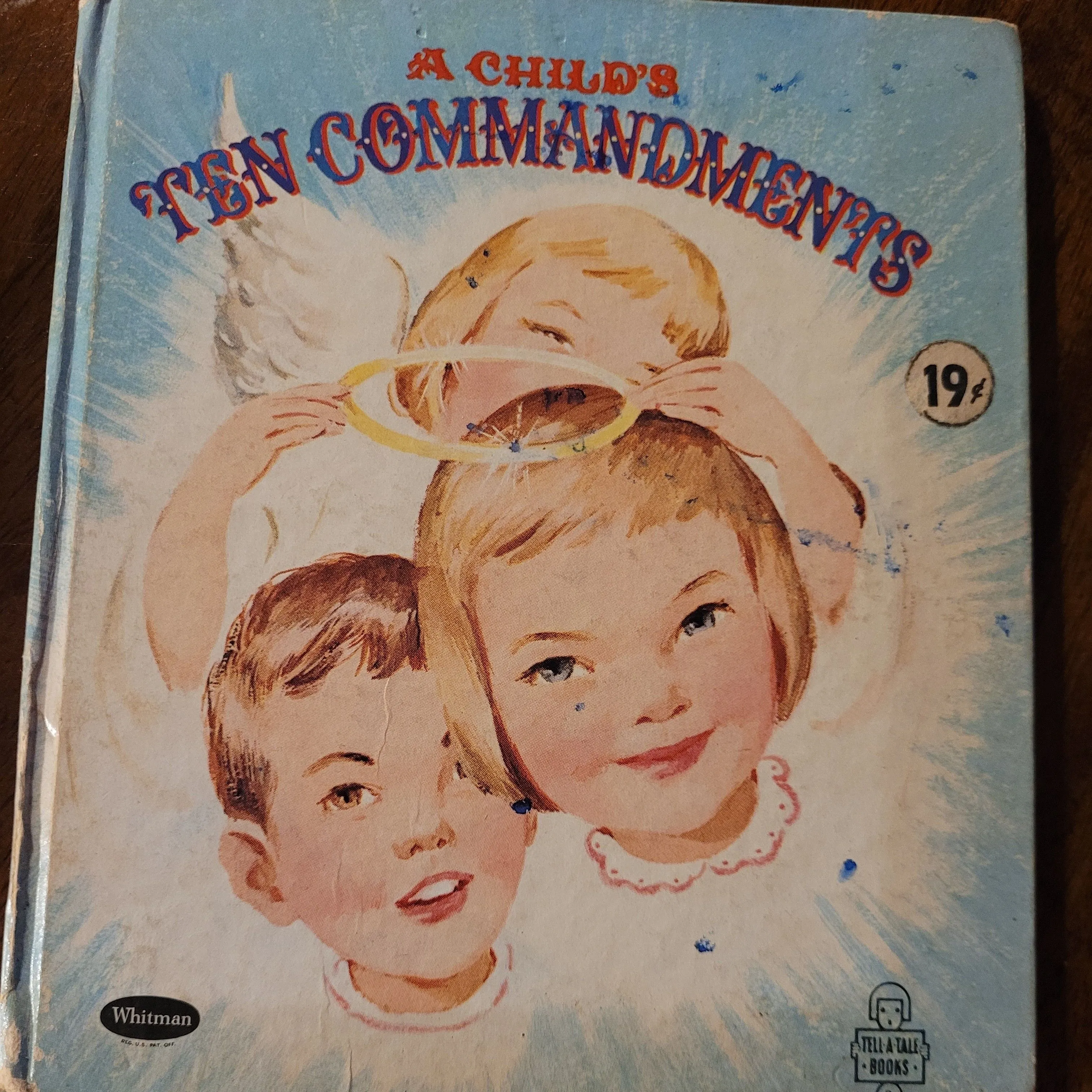 Product image for Vintage Children's - A Child's Ten Commandments