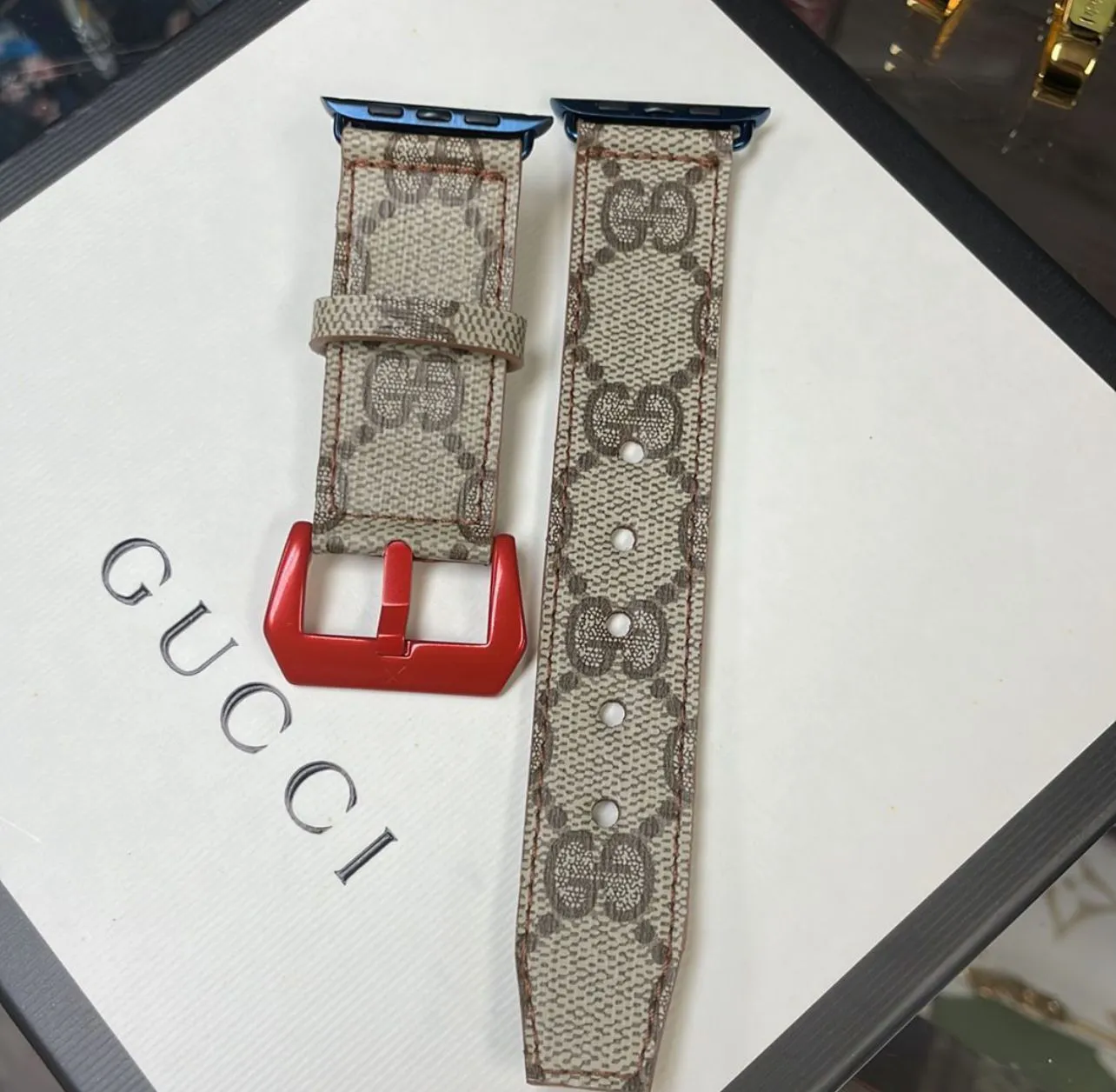 Product image for Gucci apple up-cycled strap