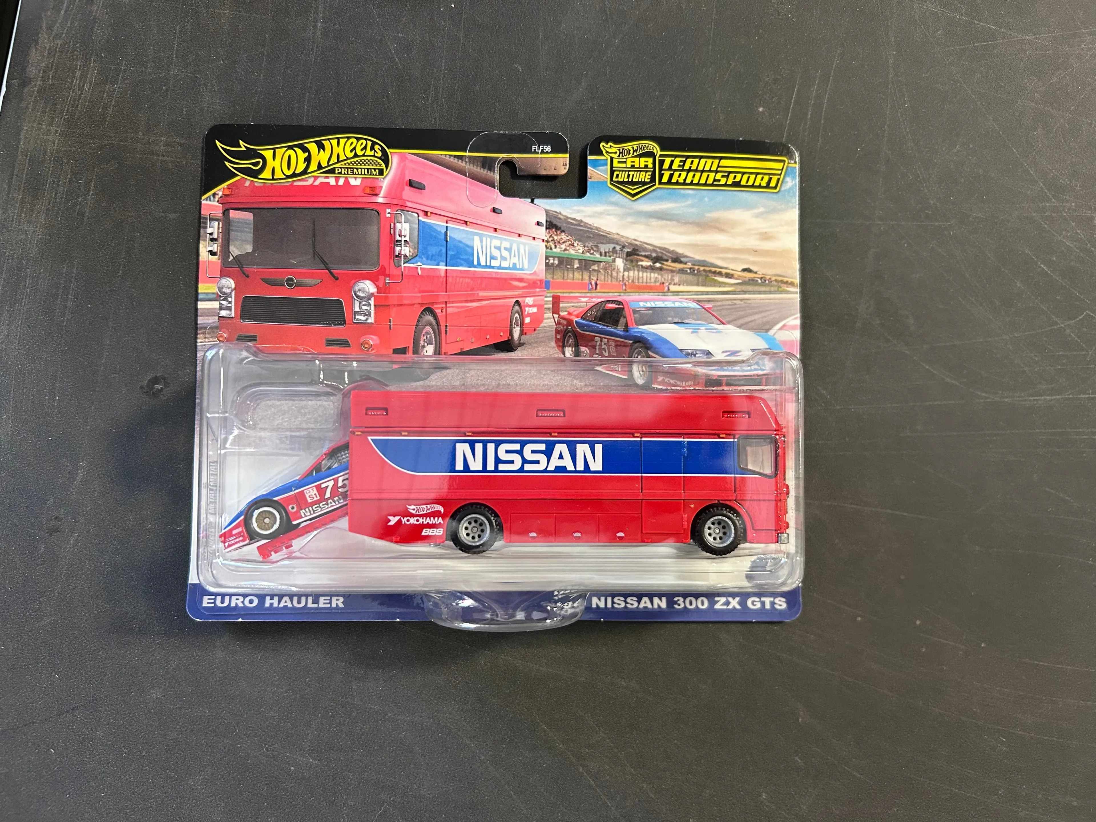 Product image for Hot Wheels Team Transport Euro Hauler '94 Nissan 300 ZX GTS