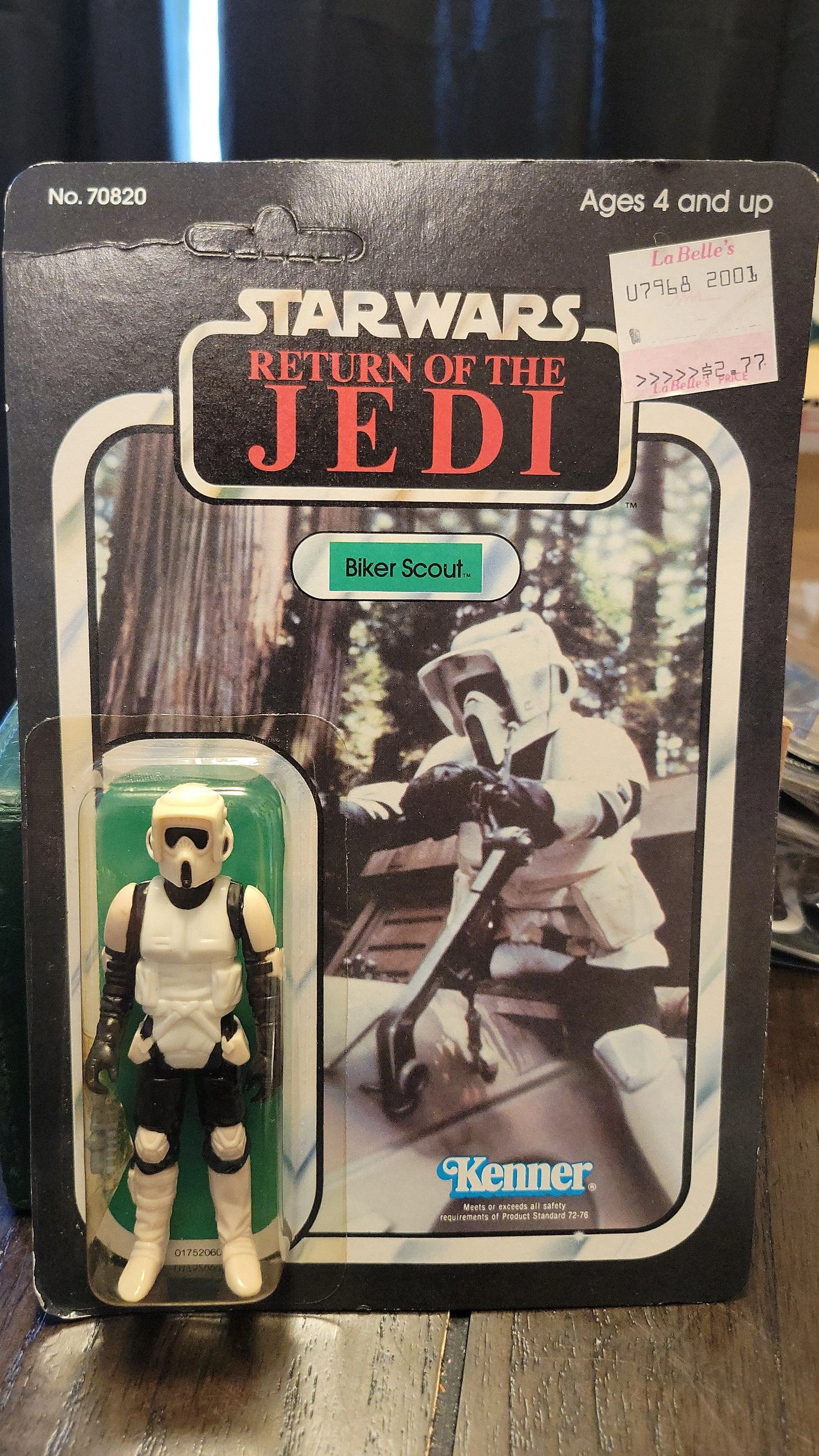 Product image for Star wars Return of the Jedi Biker Scout MoC