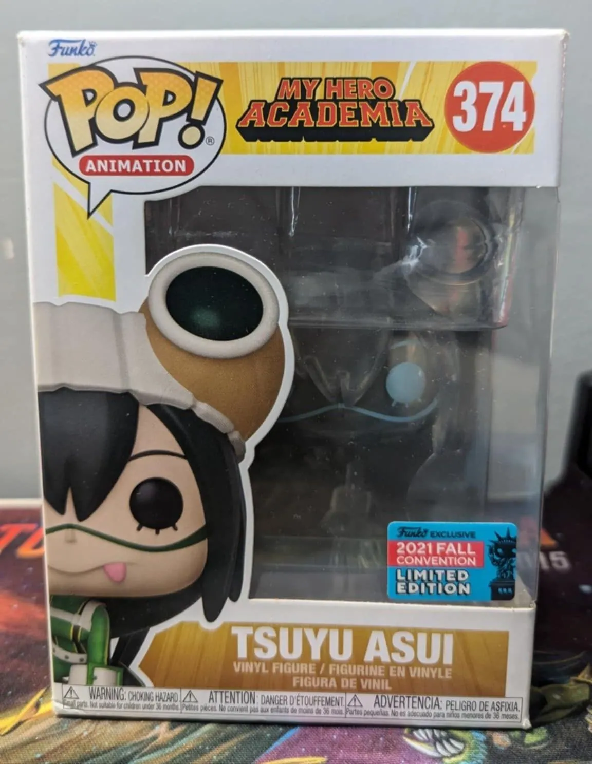 Product image for Funko Pop Tsuyu Asui 374