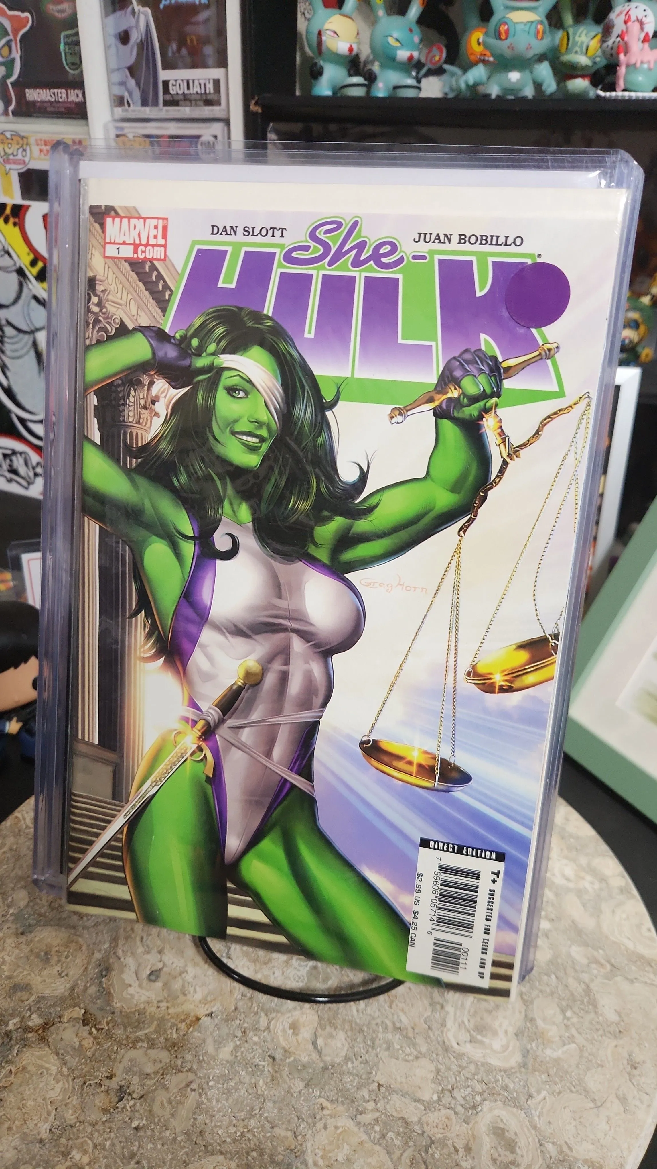 Product image for Marvel - She-Hulk #1 Greg Horn Art