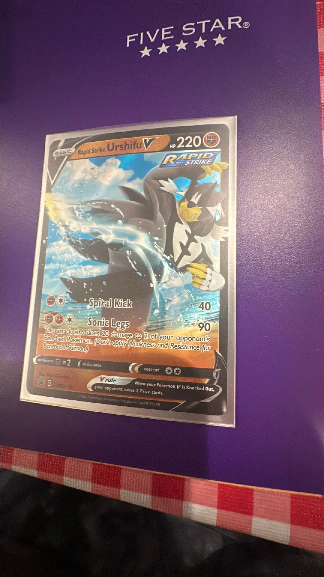 Product image for Rapid strike urshifu v