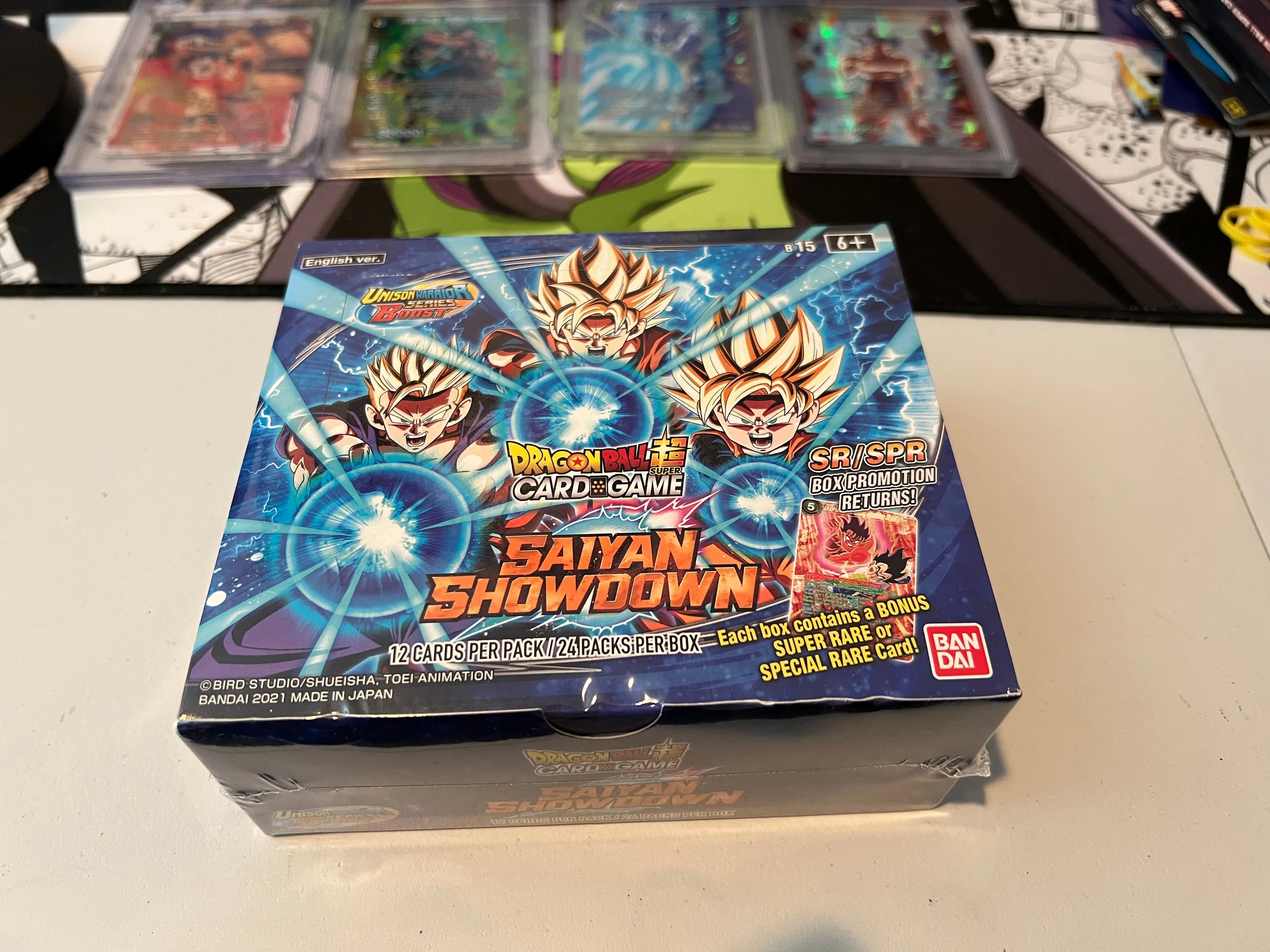 Product image for Saiyan Showdown Booster Box Rip N' Ship