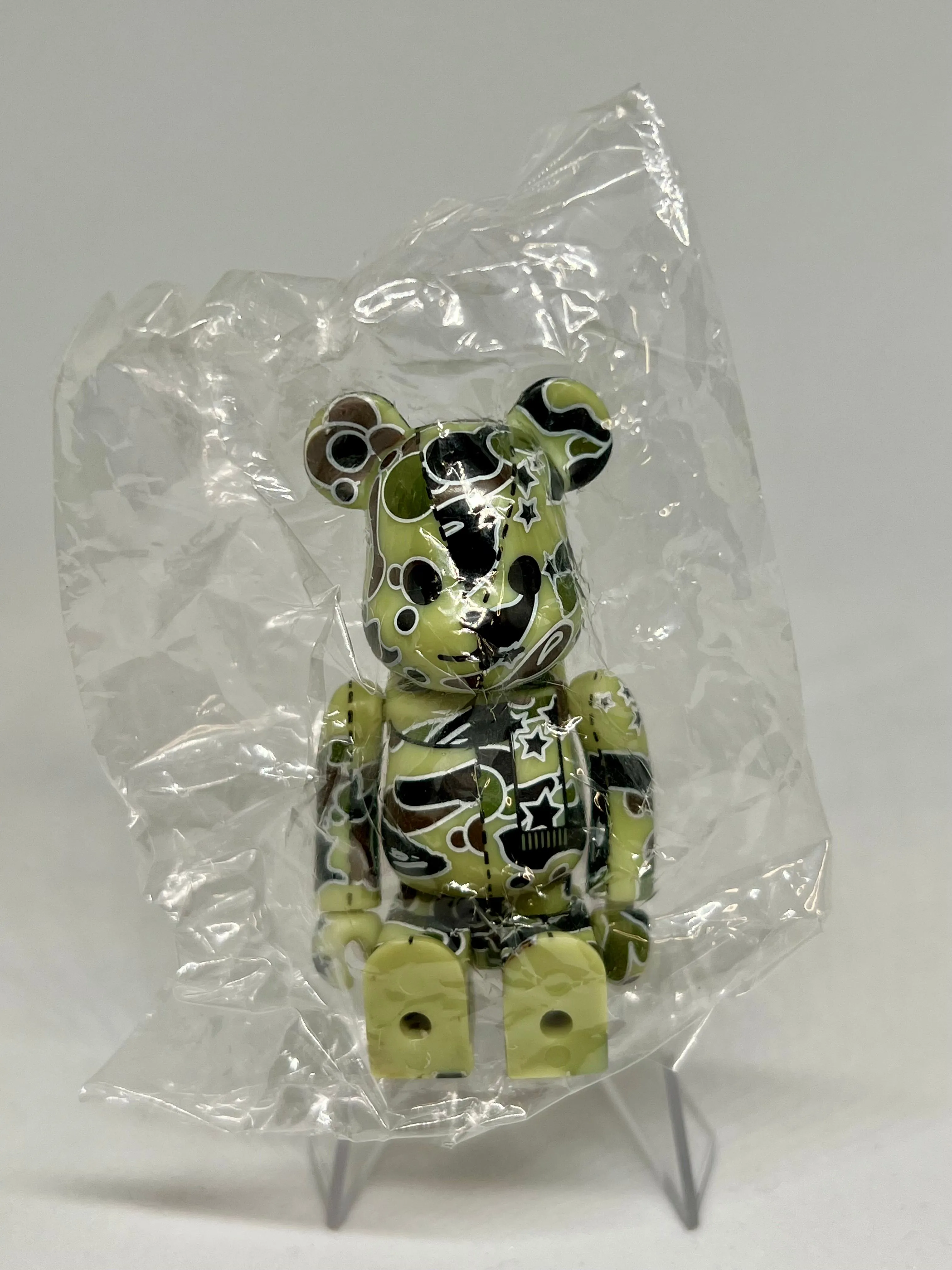 Bearbrick BAPE PLAY Star Camo Series 1 100% BE@RBRICK Medicom Toy 