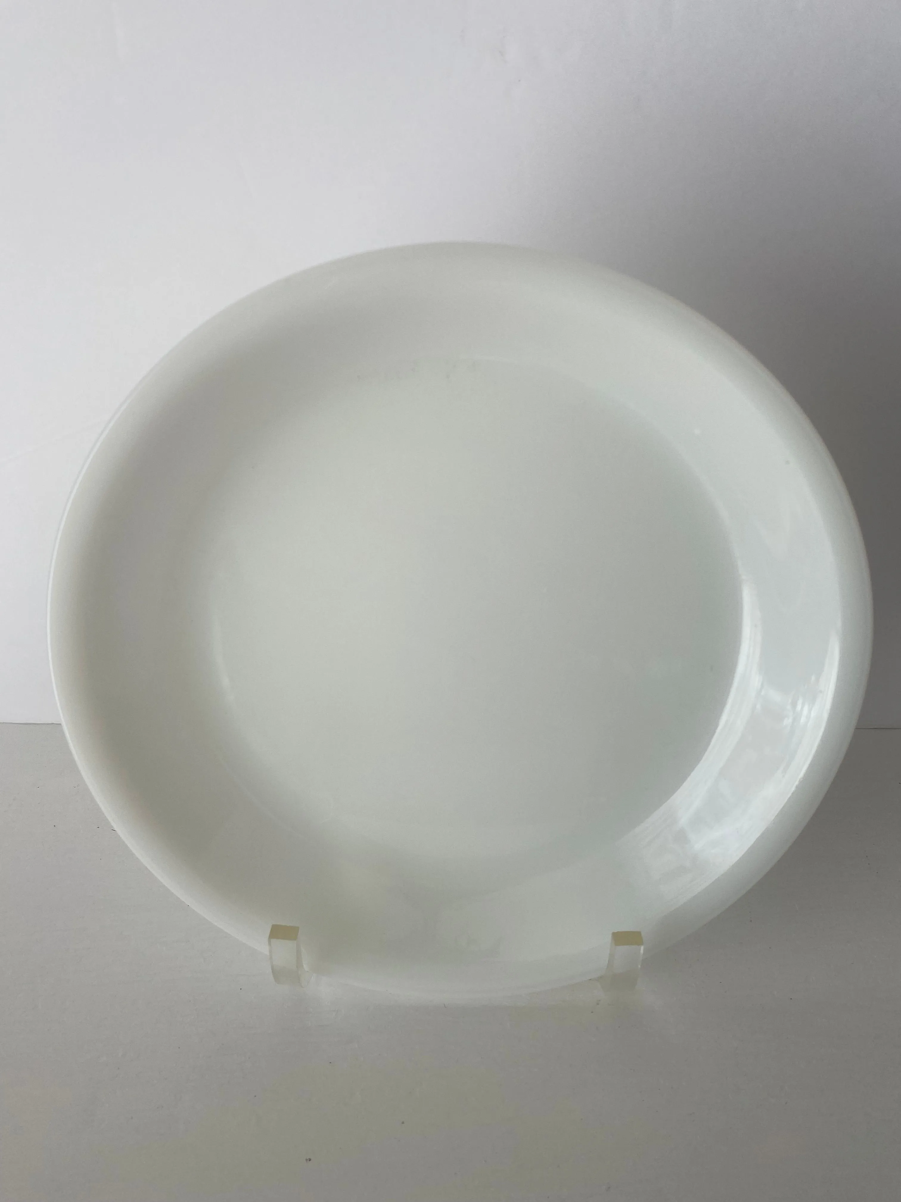 Product image for Fire king anchor hocking white milk glass dish