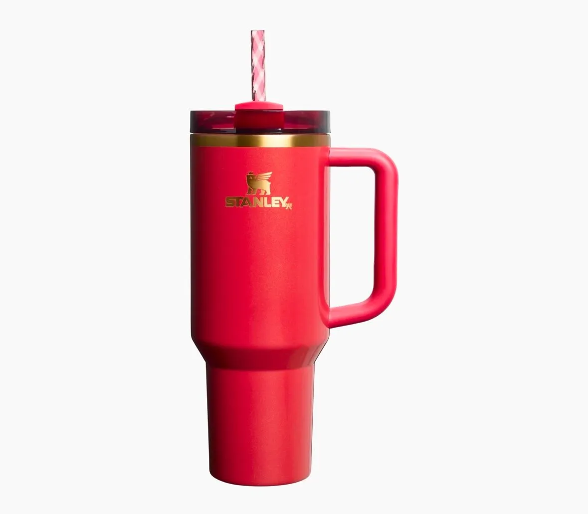 Product image for Stanley Quencher 40 oz - Scarlet Tinsel (limited)