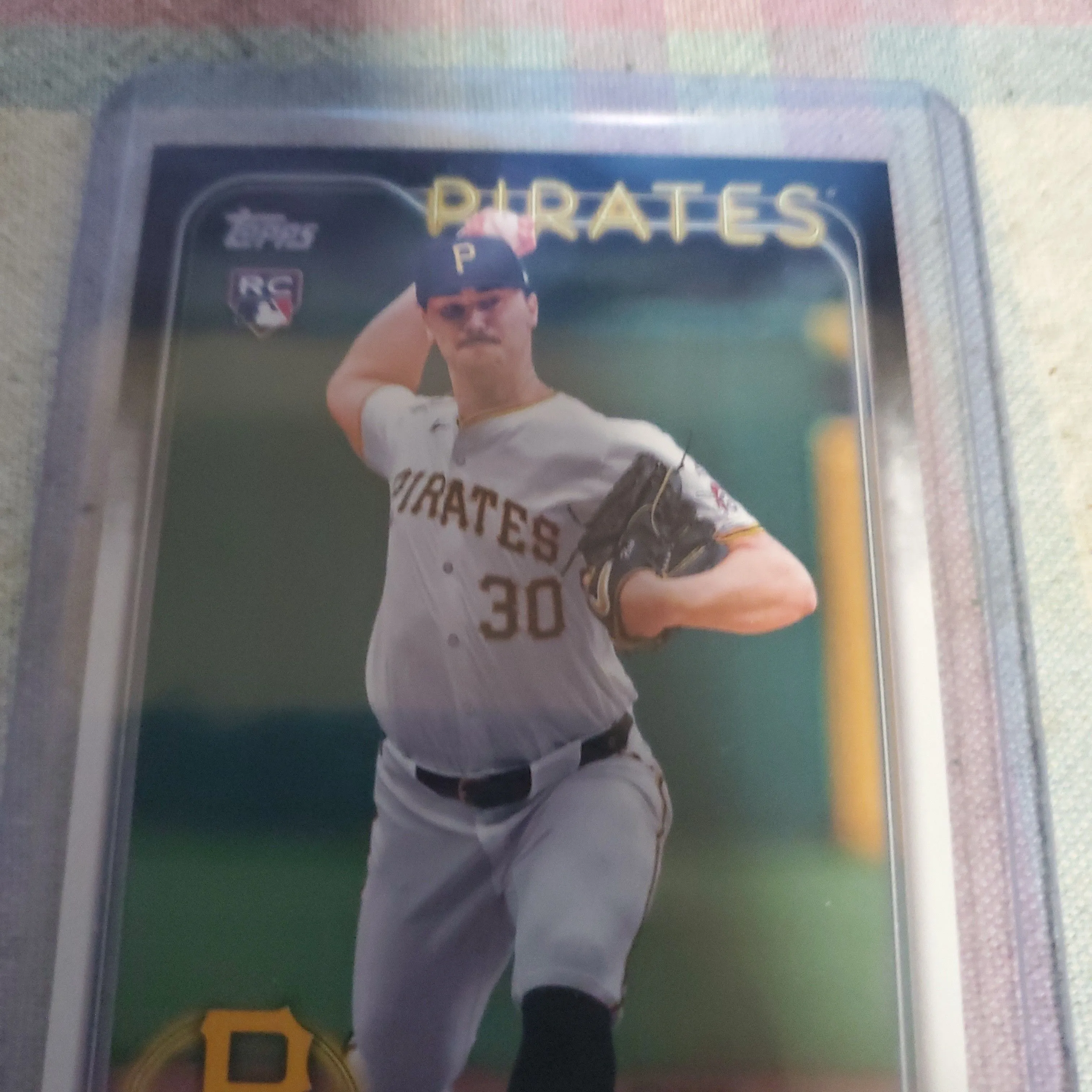 Product image for Paul Skenes 2024 Topps Update #US100 Rookie RC  