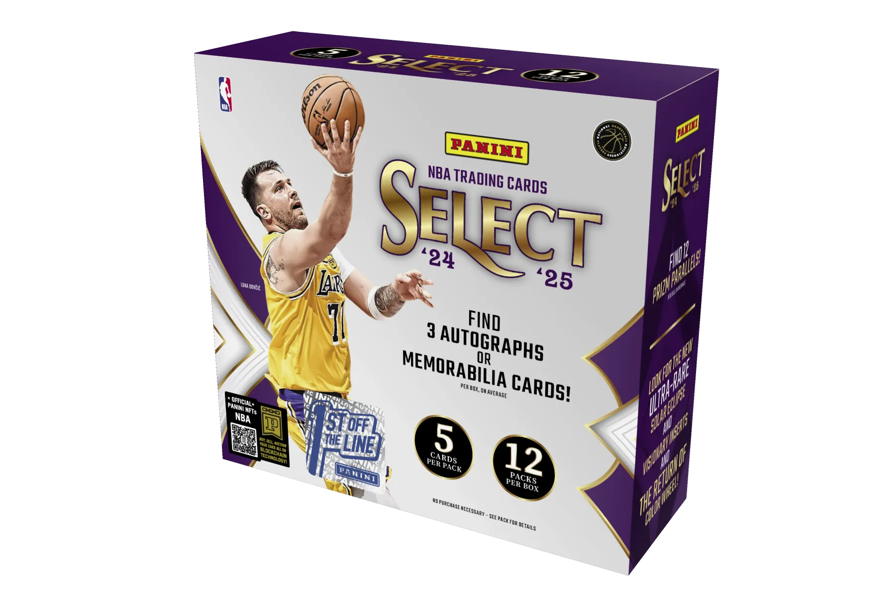 Product image for 2024-25 Panini Select Basketball Hobby Box
