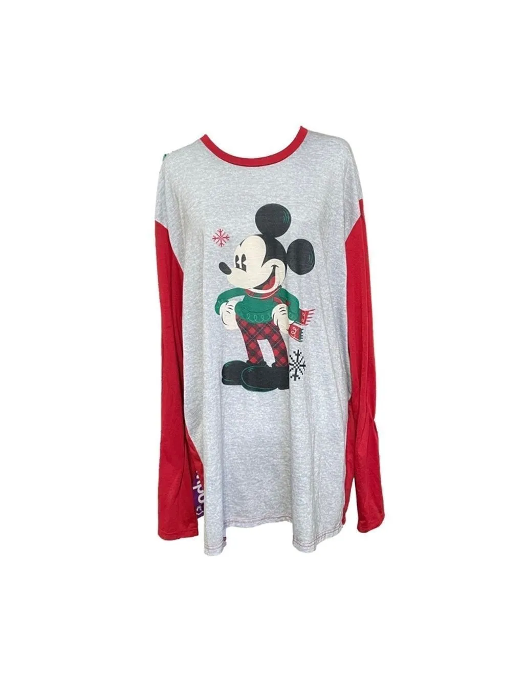 Product image for Women’s Disney T-Shirt, XL/XG, Gray/Red
