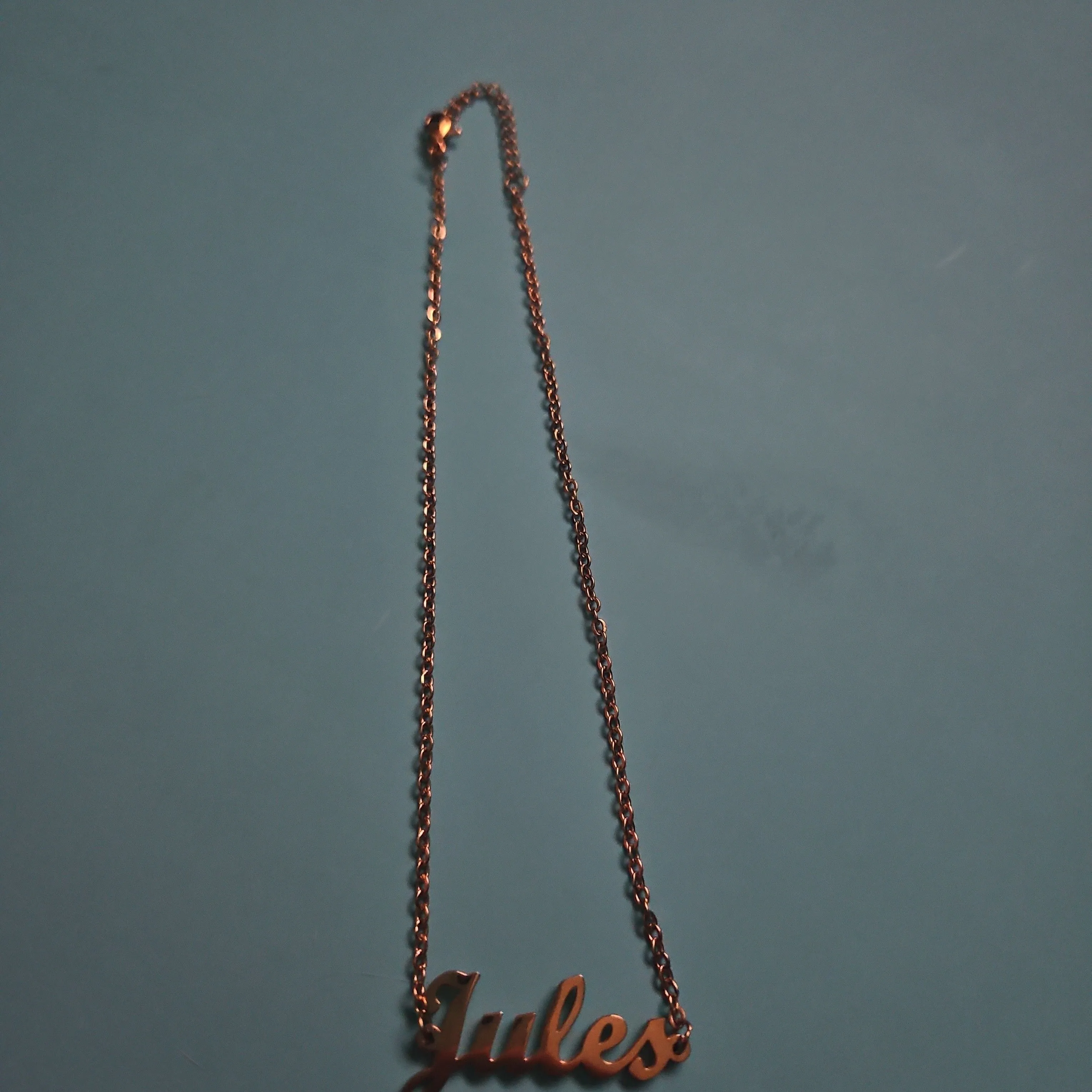 Product image for J3 Jules gold tone necklace