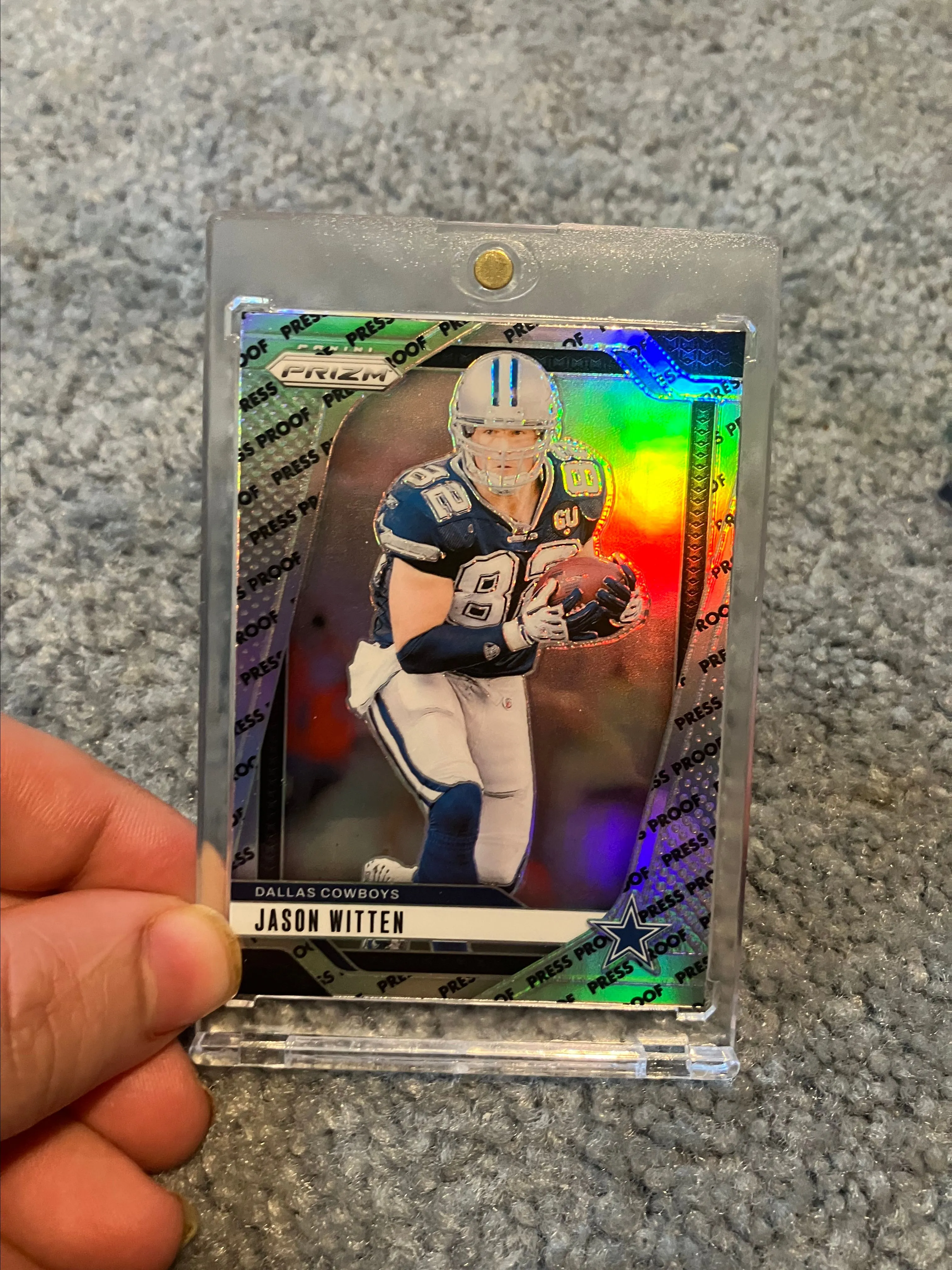Product image for jason witten press proof prizm rare sp