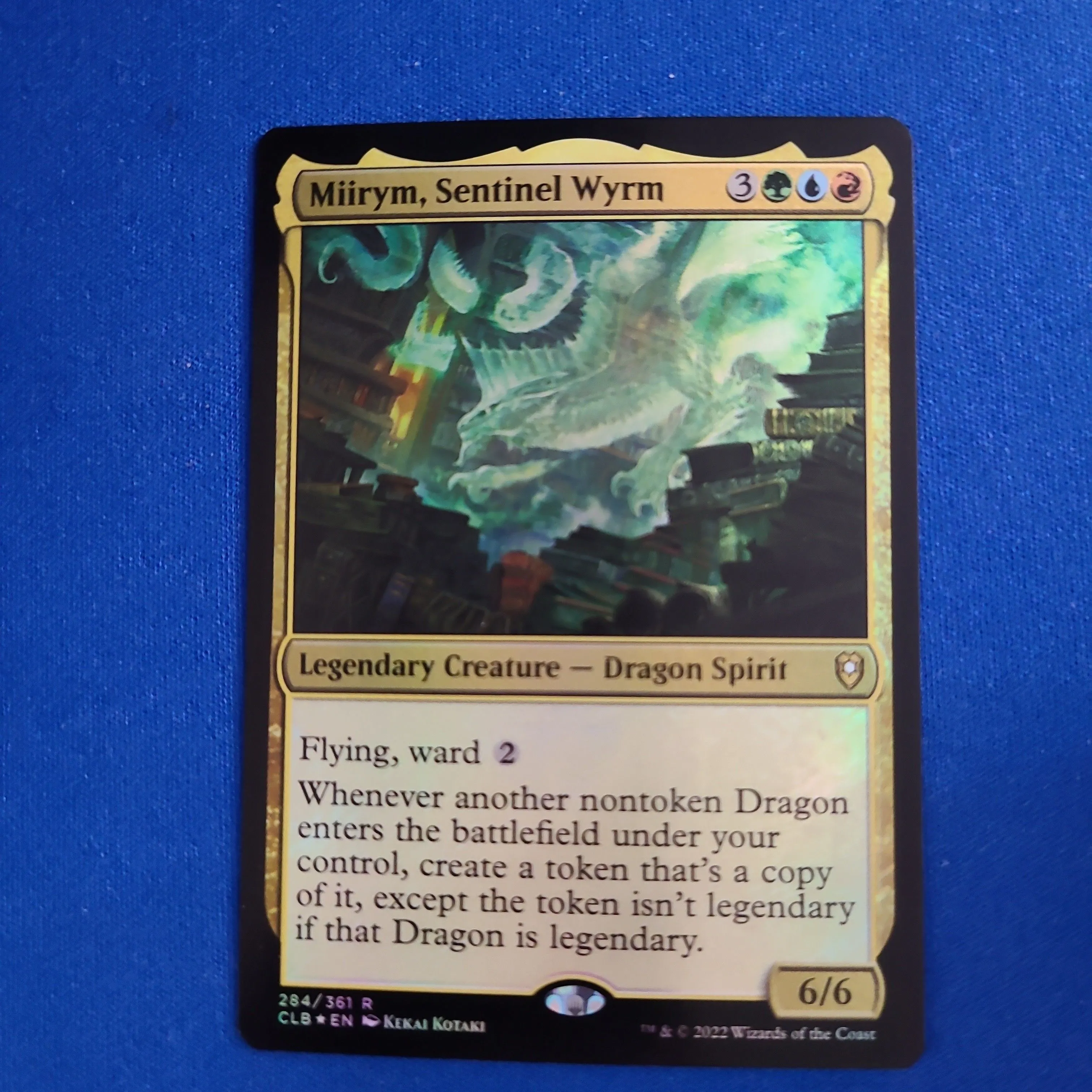 Product image for Miirym, Sentinel Wyrm (Foil)