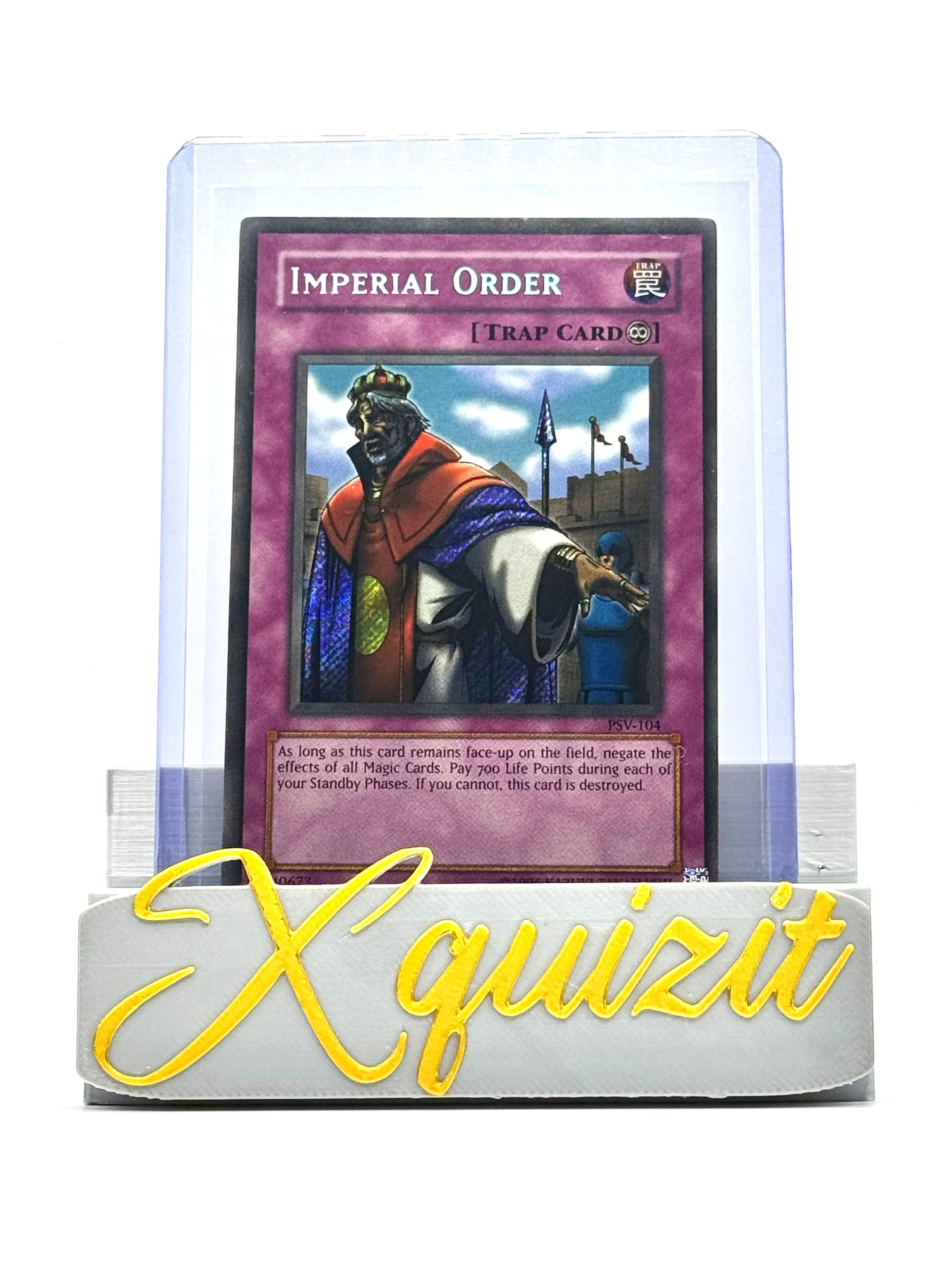 imperial order yugioh card Amazon.com: Yu-Gi-Oh! - Imperial Order (PSV-104) - Pharaohs Servant - 1st  Edition main image 1