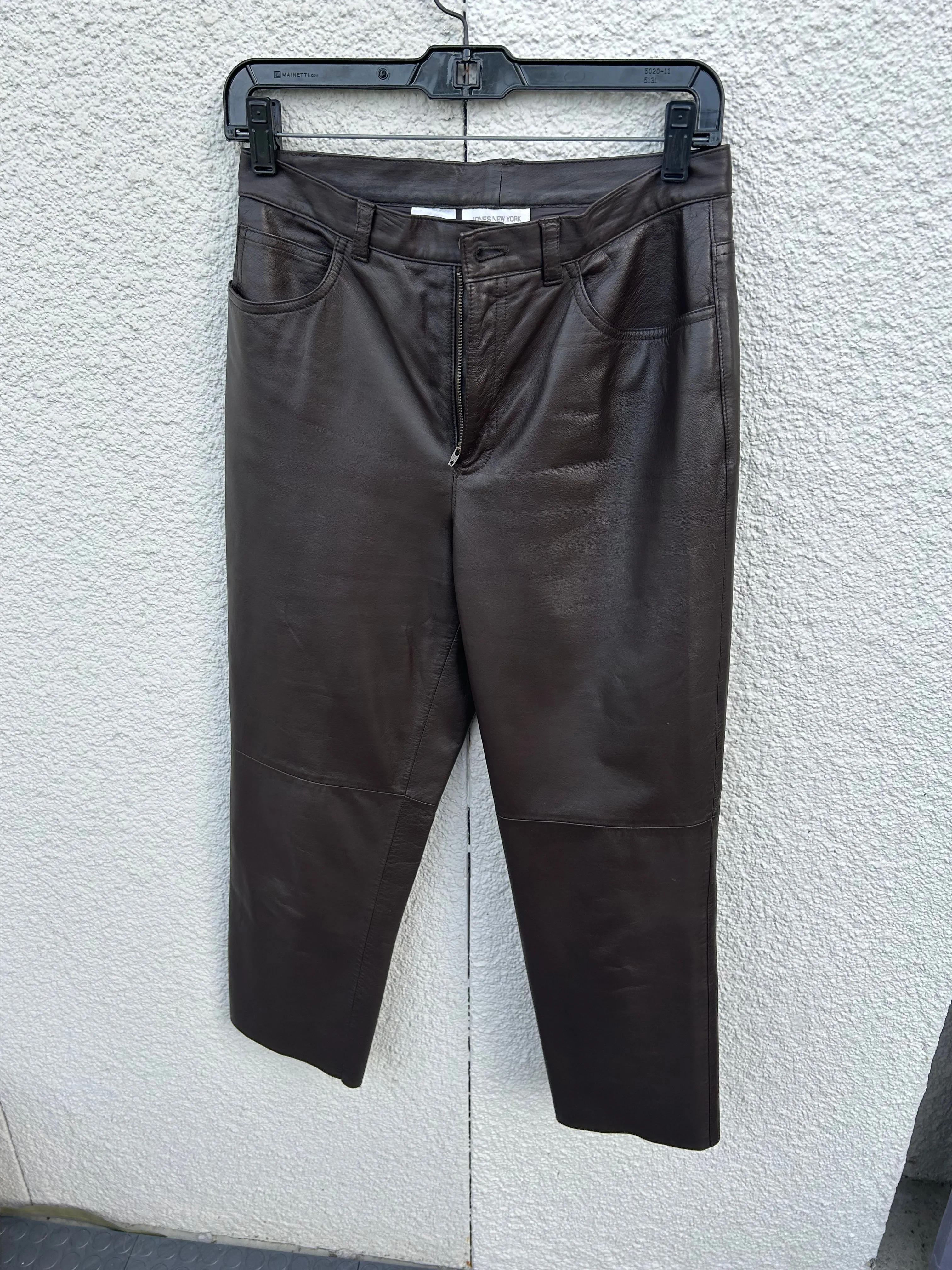 Product image for Jones New York genuine leather pants