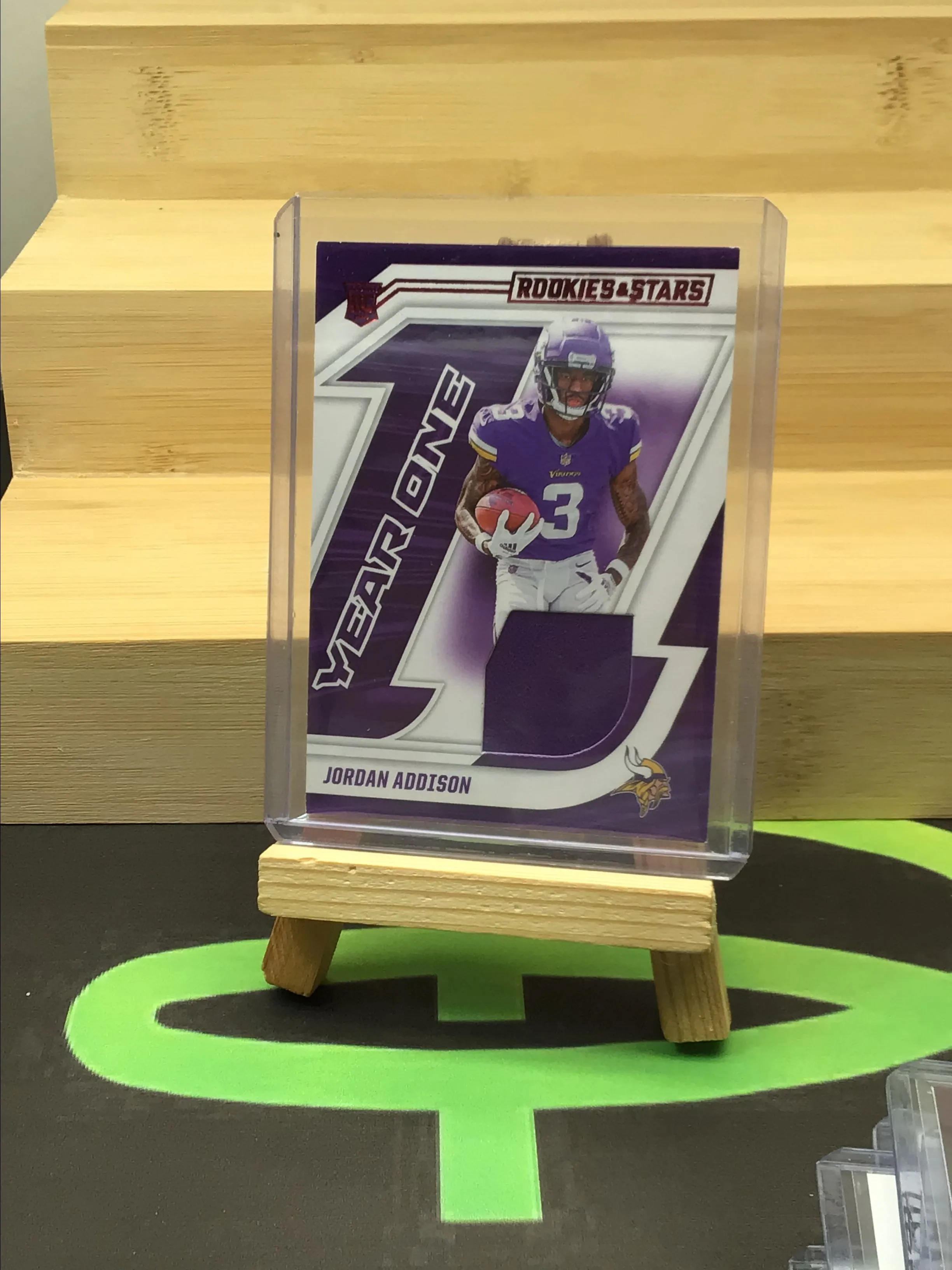 Product image for Jordan Addison Year One patch Vikings