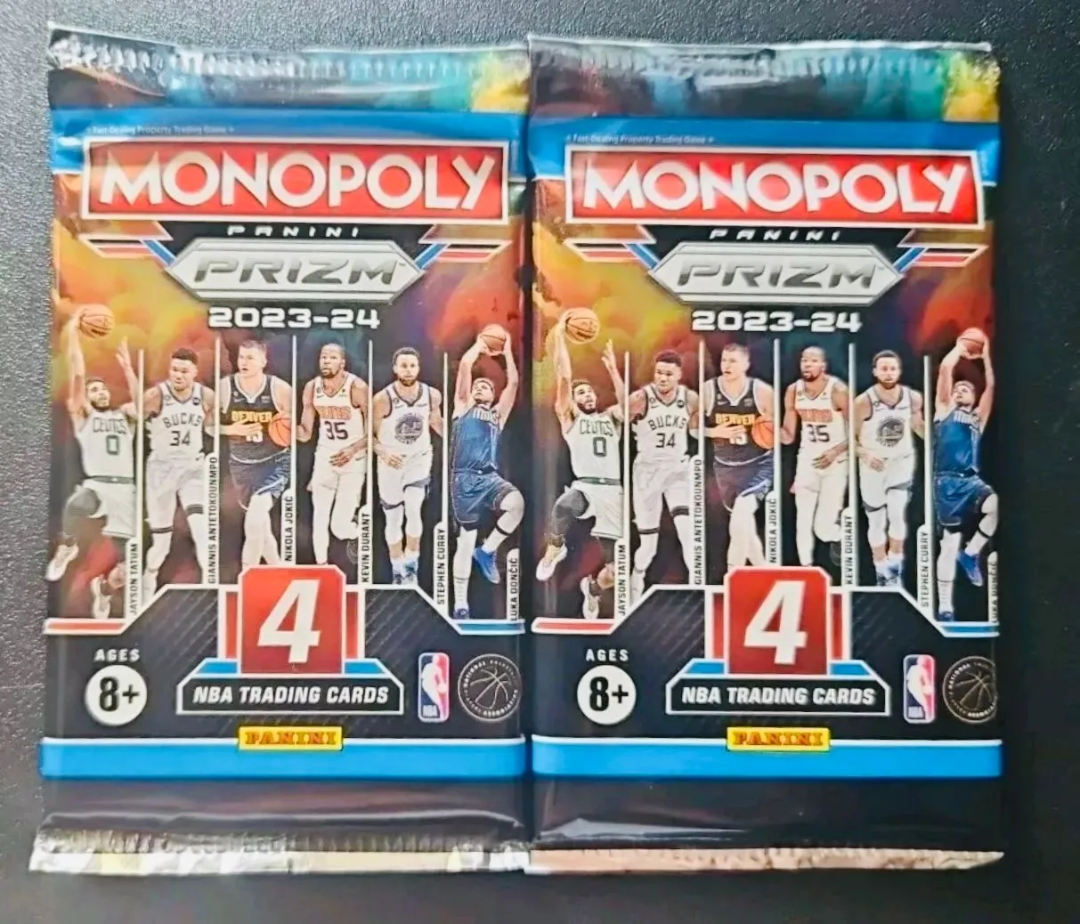 2 x 2023-24 Panini Prizm NBA Monopoly Sealed Booster Pack Victor Wembanyama  Lot  Whatnot: Shop, Sell, Connect