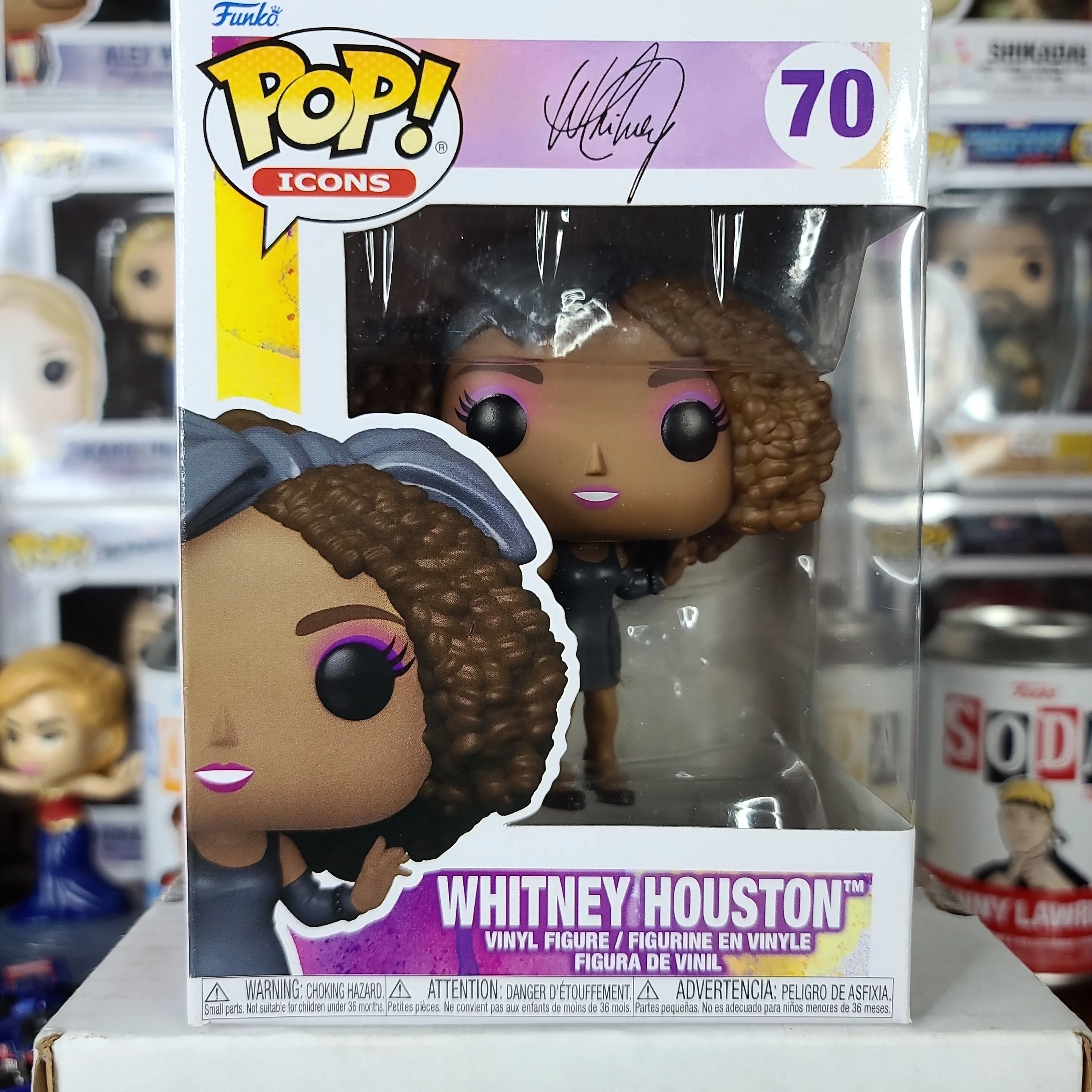 Product image for Whitney Houstoun Funko Pop #70
