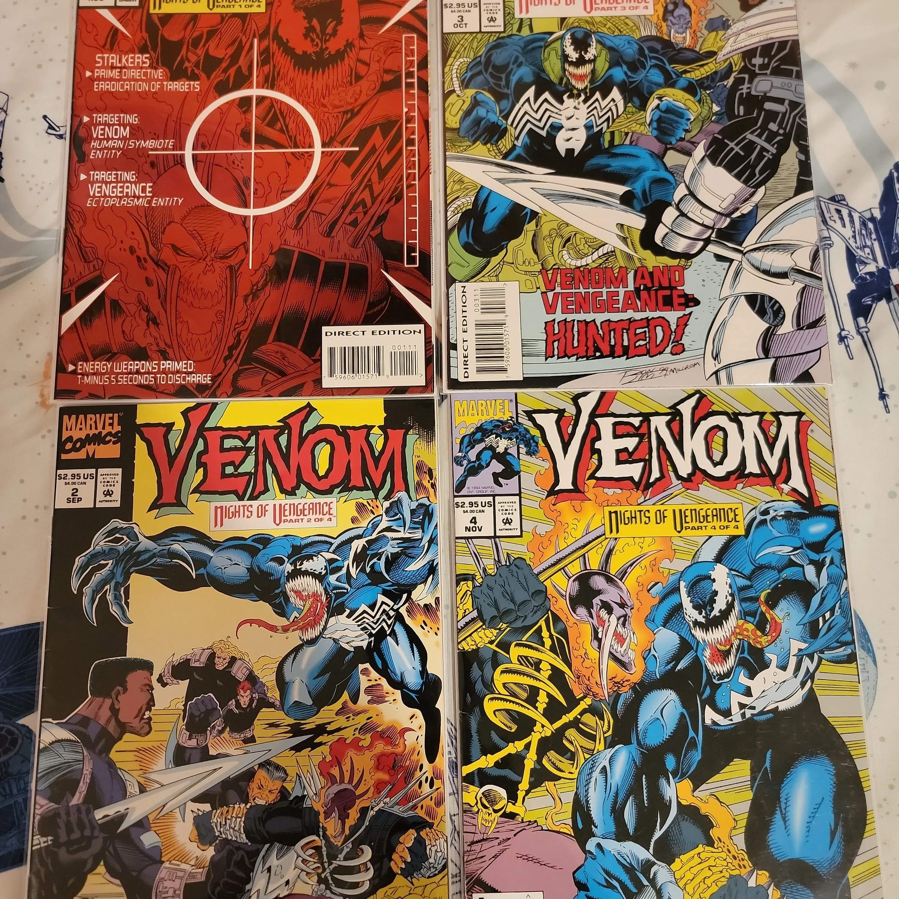 Product image for Venom Nights of Vengeance 1-4 full set
