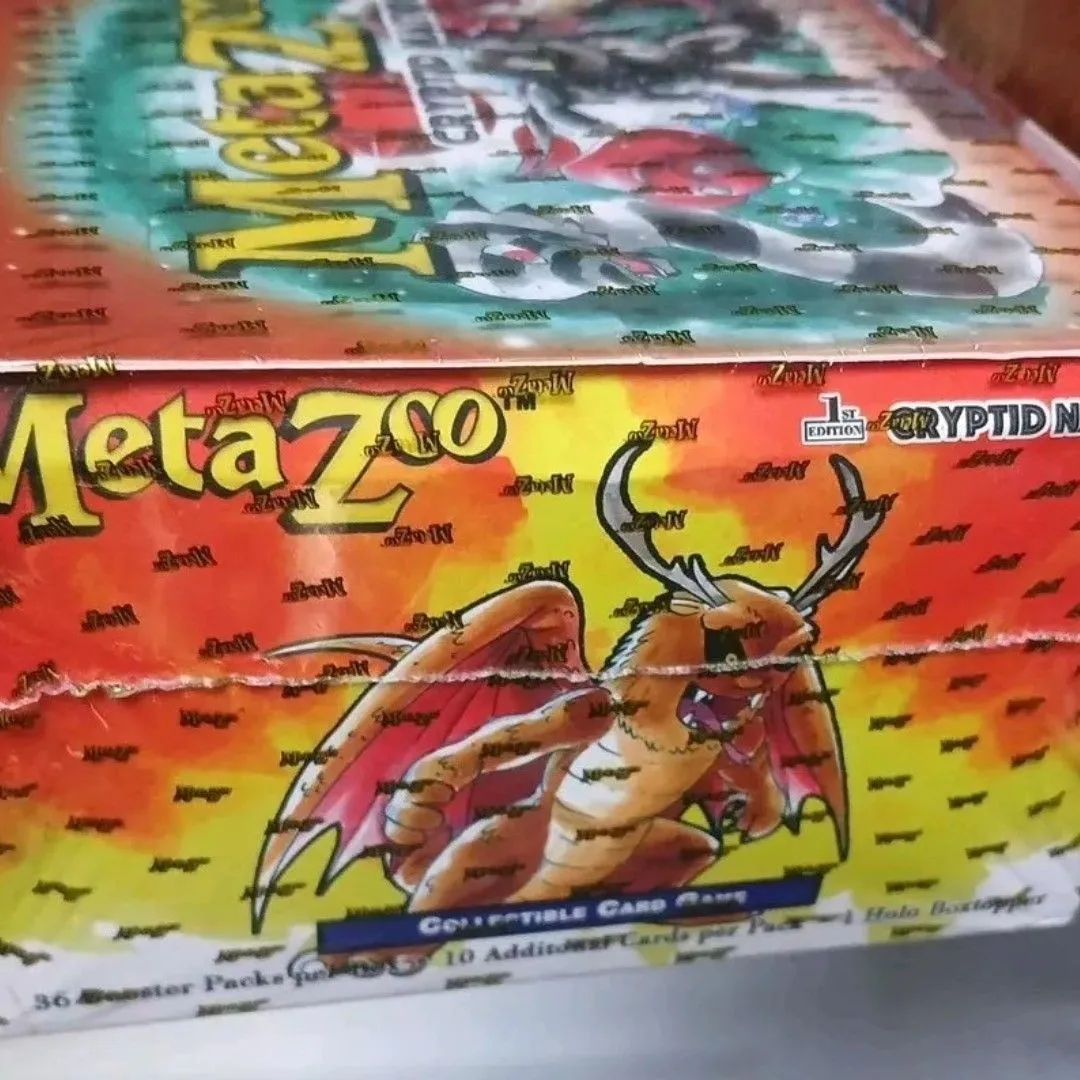 Cryptid Nations MetaZoo CCG 1st Edition Booster Box 36pks New Sealed  Unopened  Whatnot: Shop, Sell, Connect