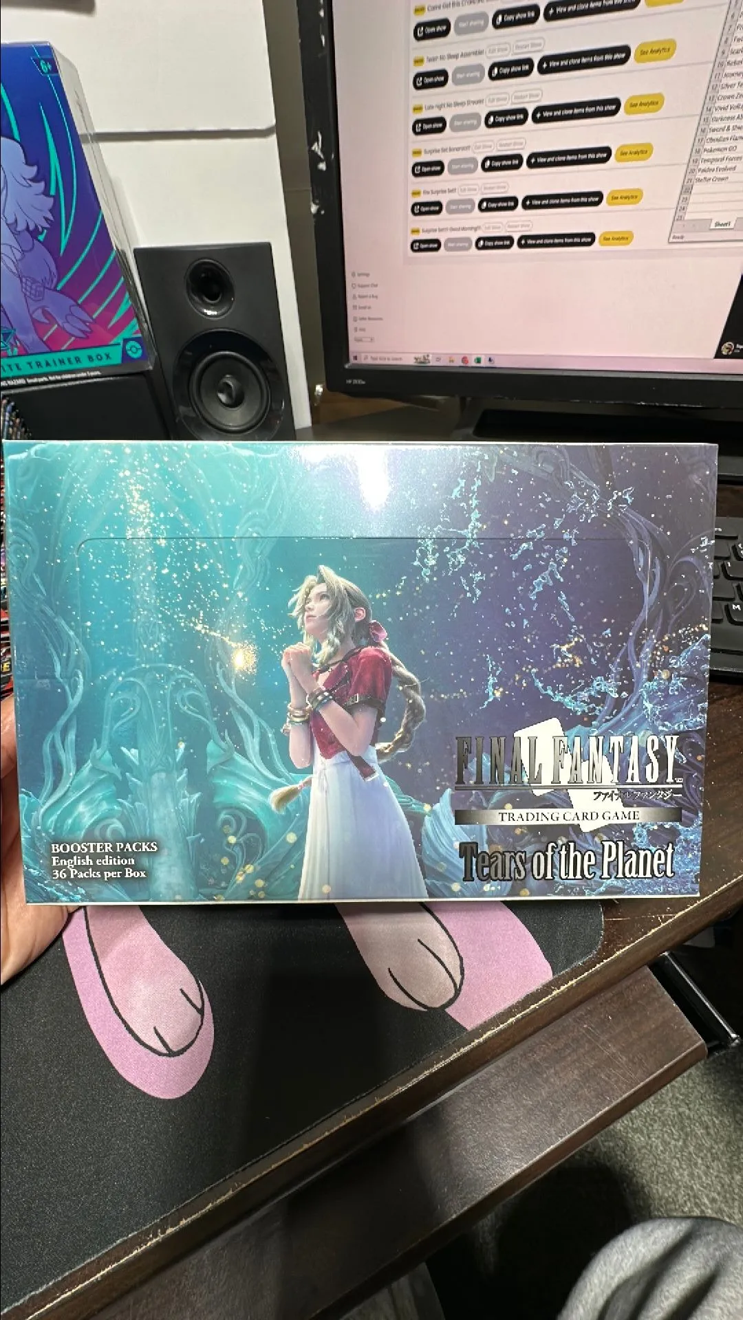 Product image for 1x FF Tears Of The Planet Booster Box