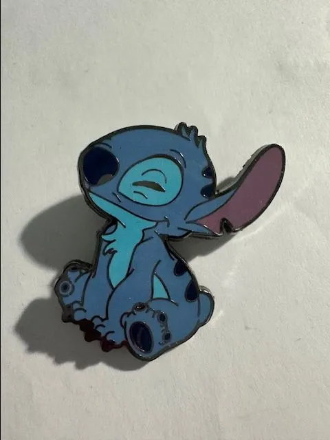Product image for Loungefly Stitch & Angel Mystery Pin (Stitch Sitting)