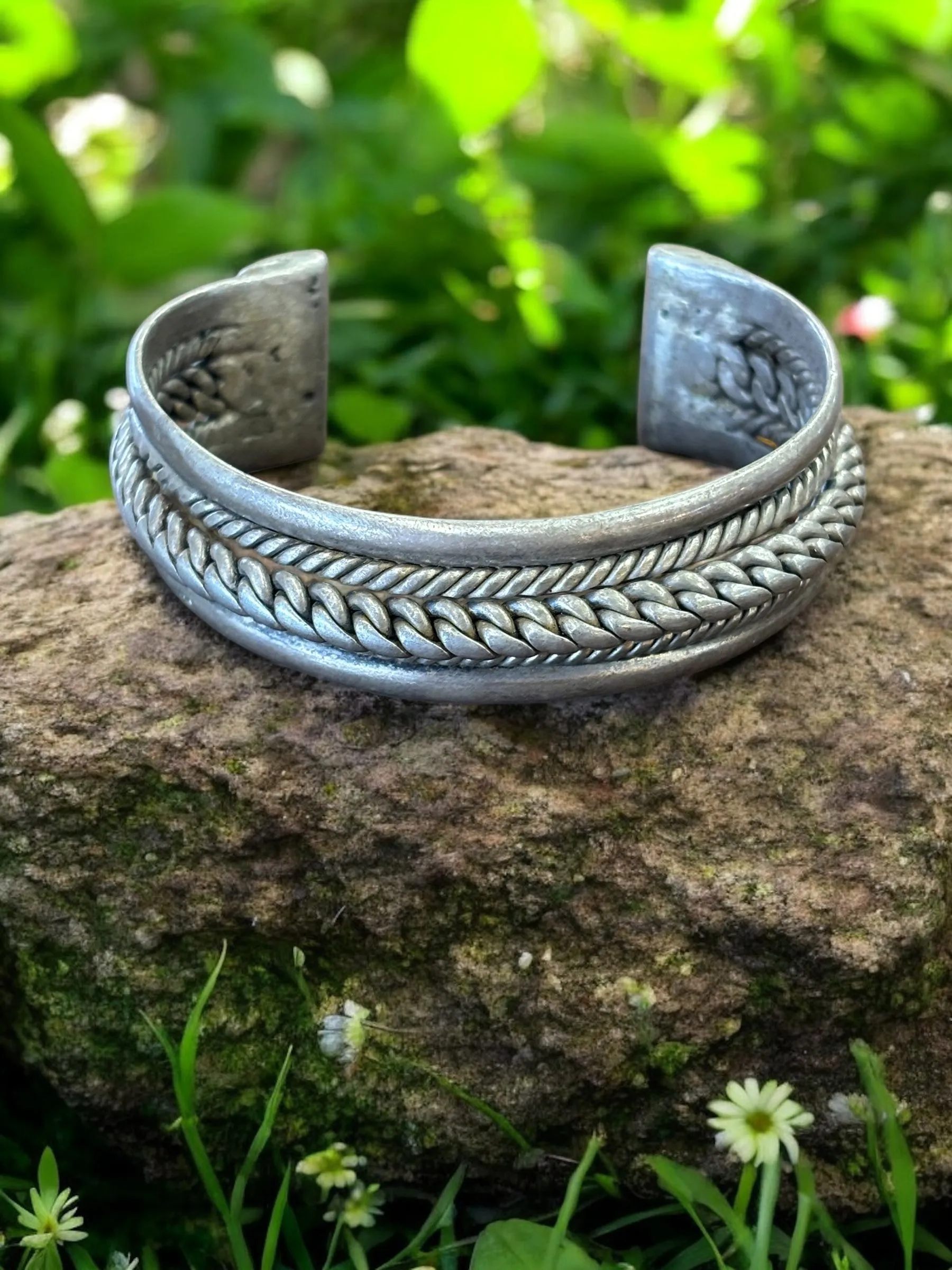 Product image for Egyptian 800 Silver Cuff Bracelet
