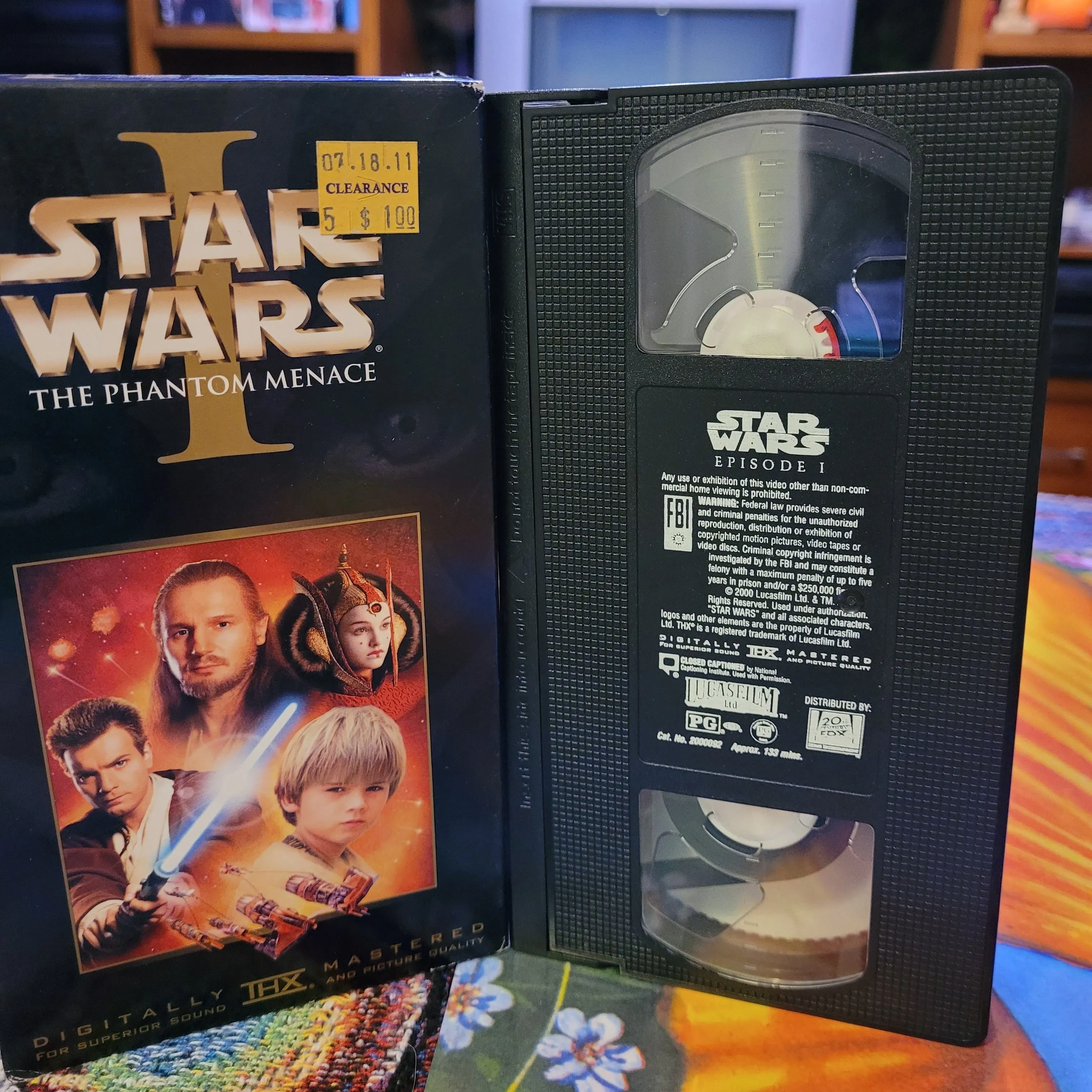 Product image for VHS - Star Wars Episode 1 The Phantom Menace 