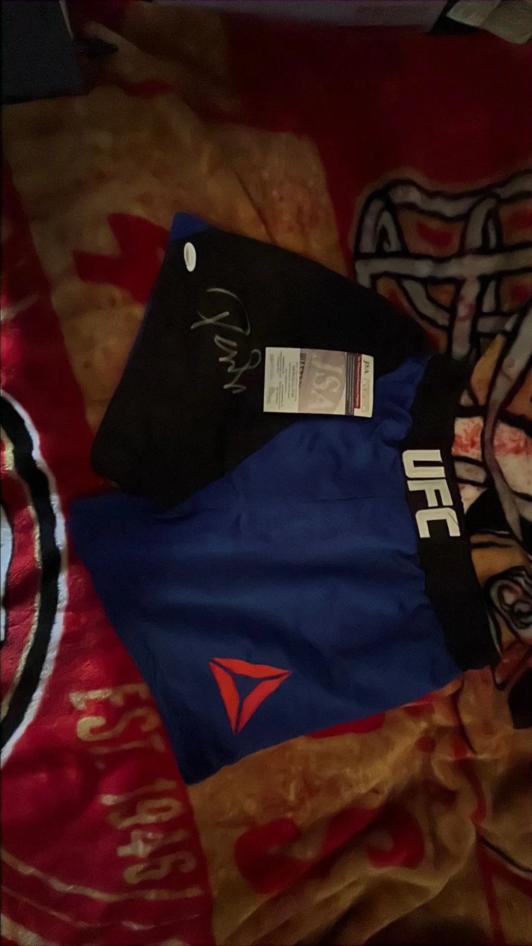 Product image for Pearl Gonzalez Signed UFC trunks
