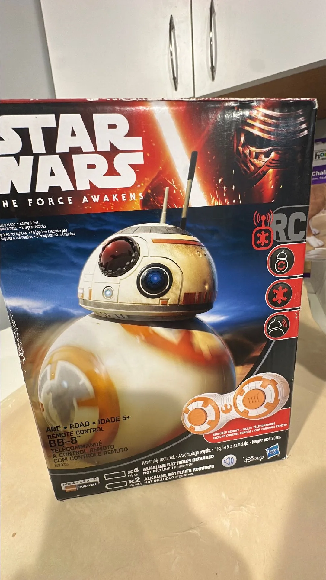 Product image for Star Wars Force Awakens Remote Control BB-8 Droid Target Exclusive SEALED New