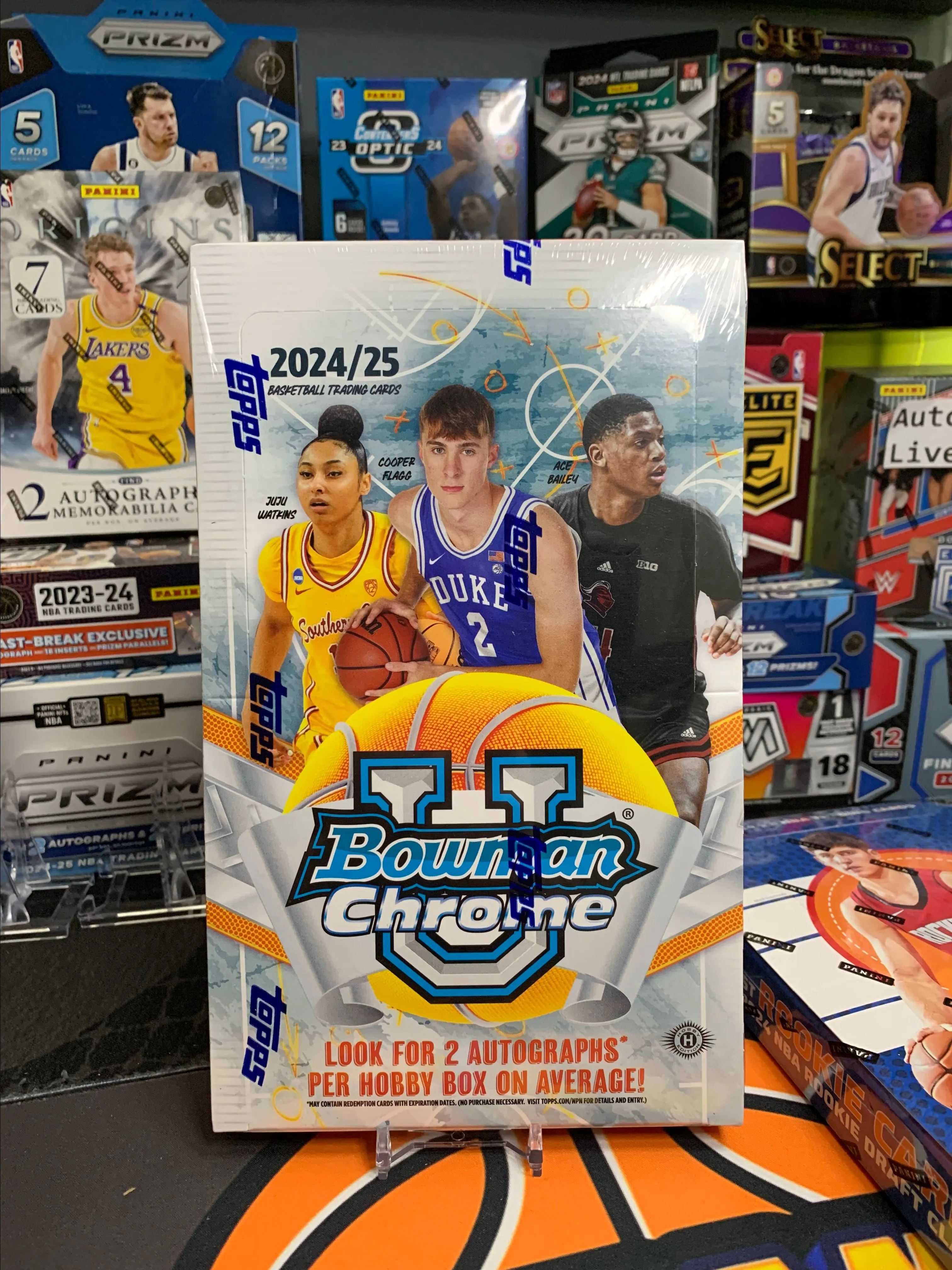 Product image for 1 2024-25 Bowman University Chrome Box
