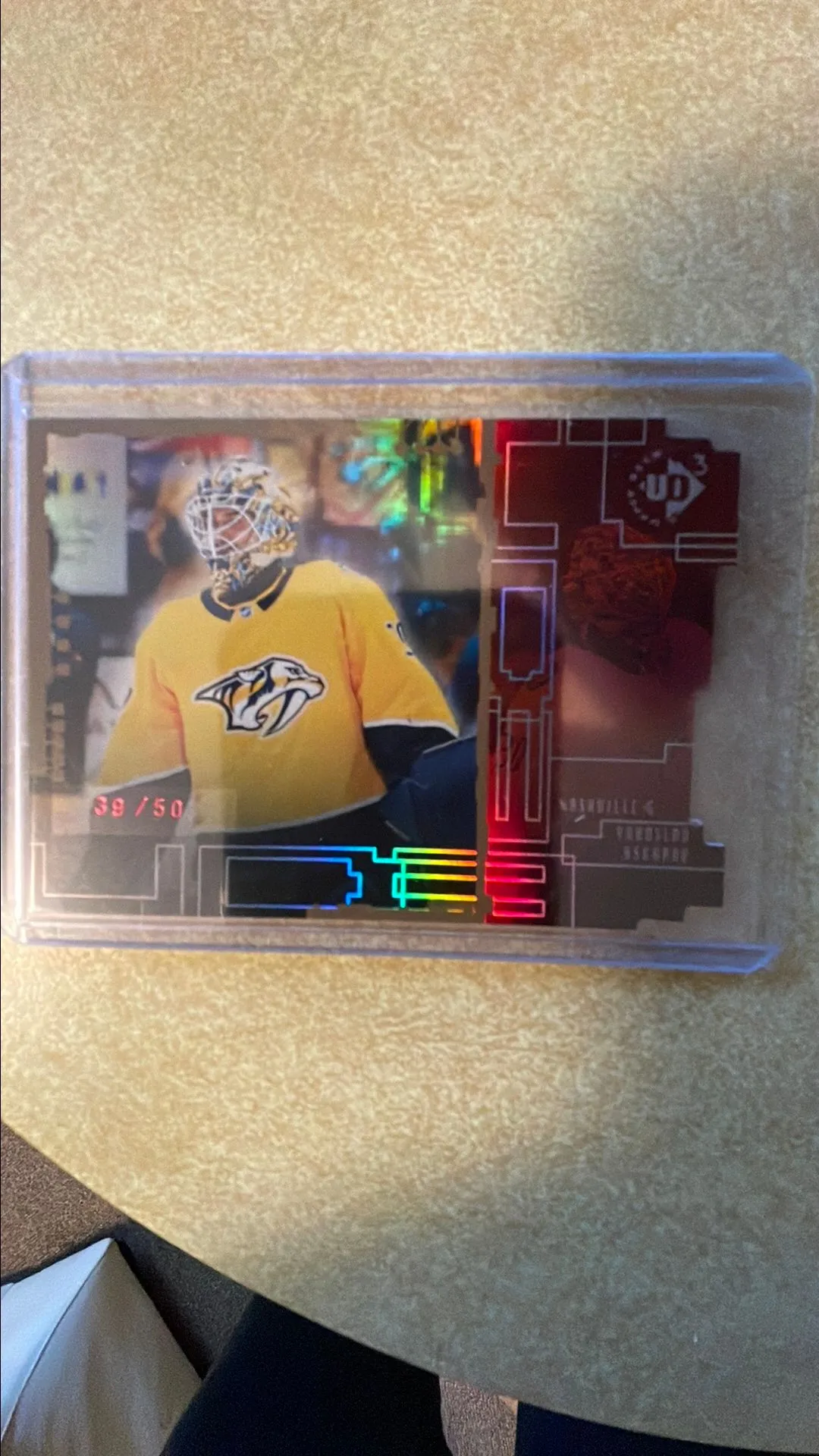Product image for Yaroslav Askari Nashville Predators Rookie /50