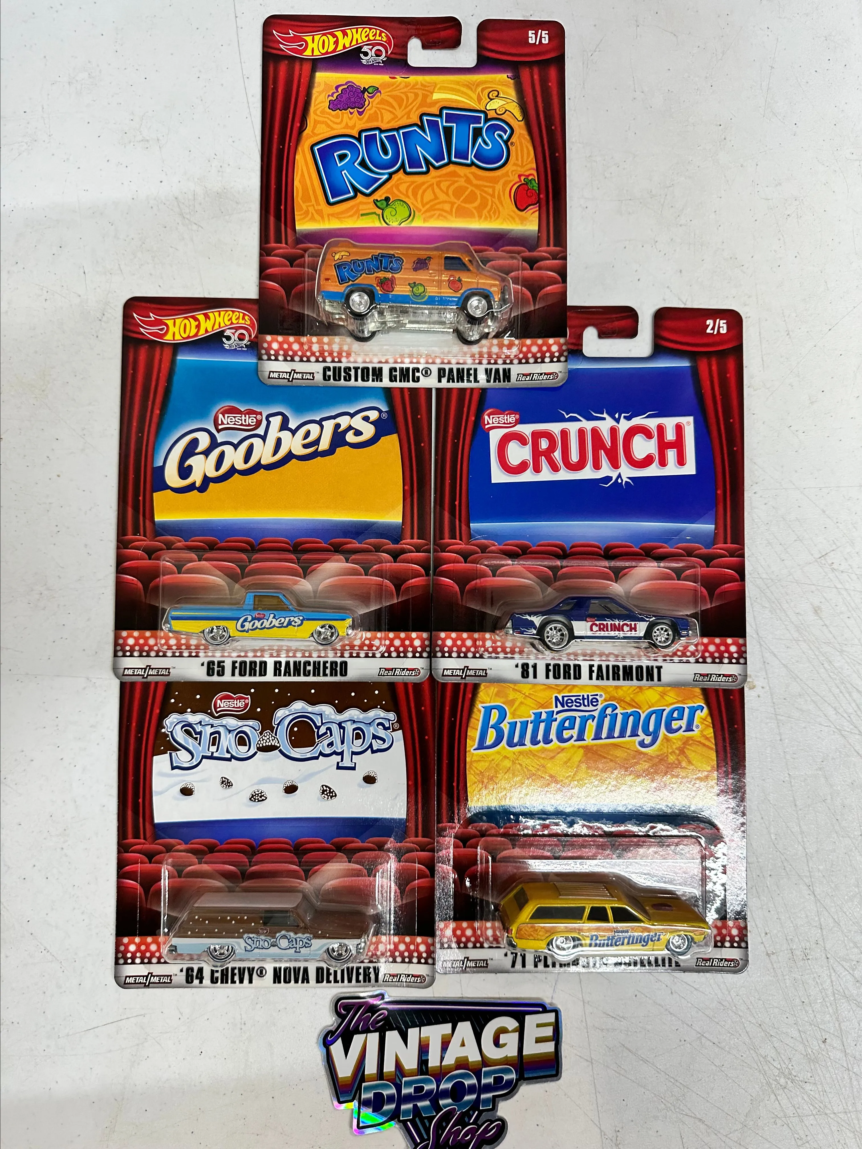 Product image for HOT WHEELS POP CULTURE NESTLE CANDY SET
