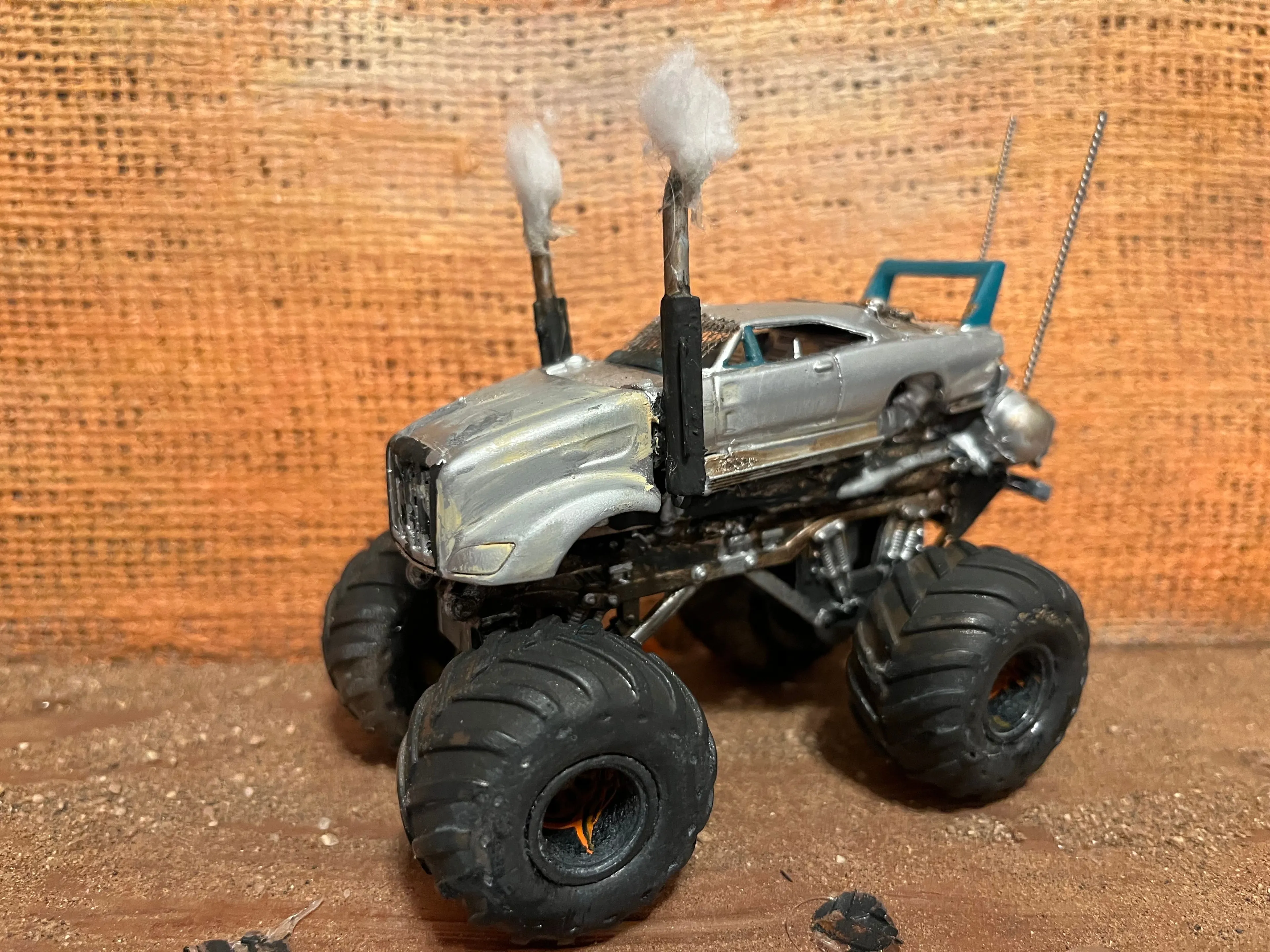 Product image for Mad Max or Gaslands custom Dodge Daytona mashup