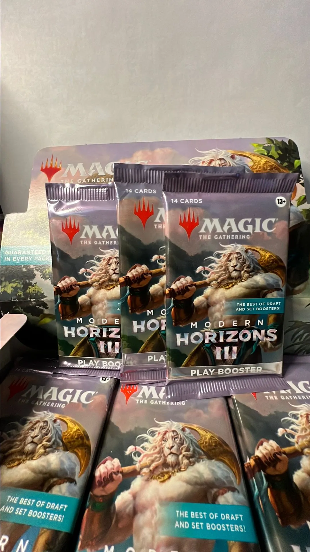 Product image for D) 3 Modern Horizons 3 Play Boosters