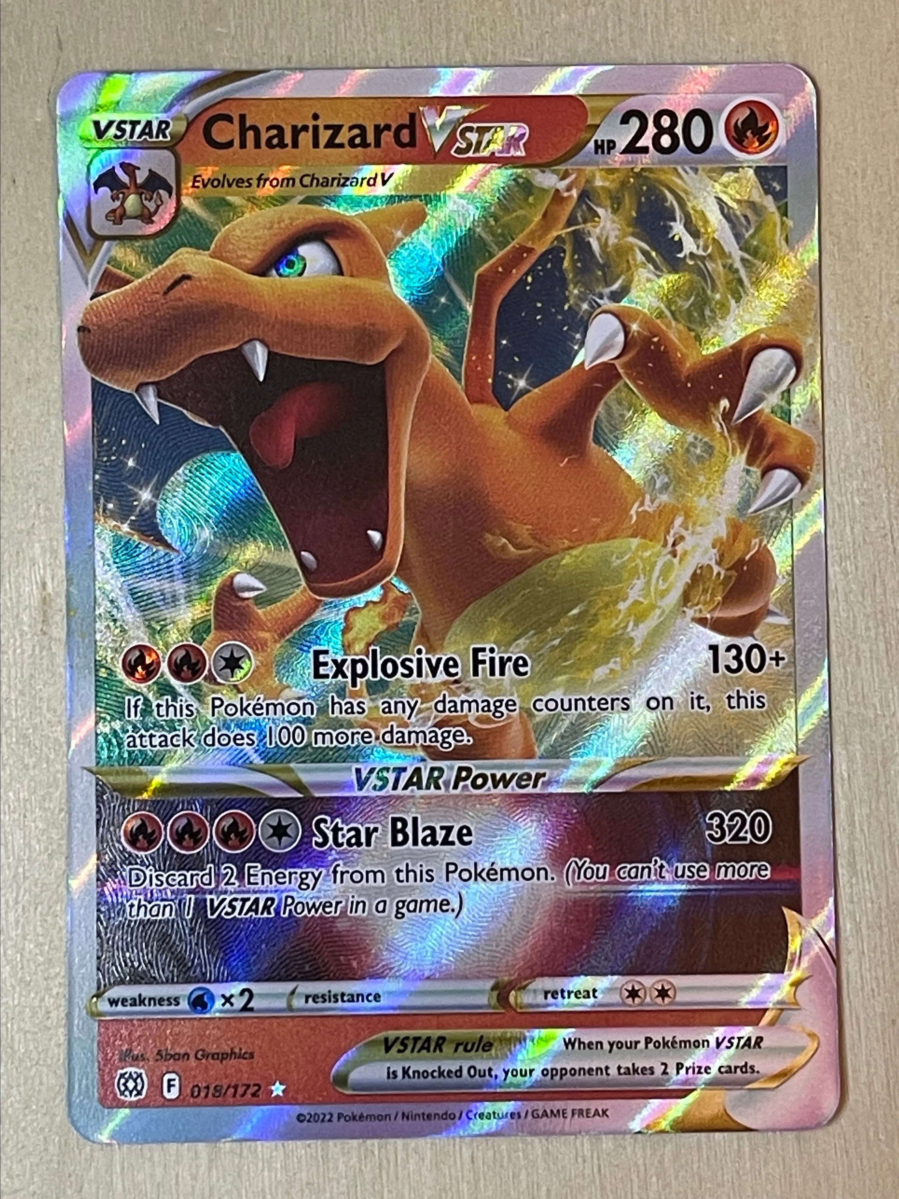 CHARIZARD VSTAR ULTRA RARE 018/172  Whatnot: Shop, Sell, Connect