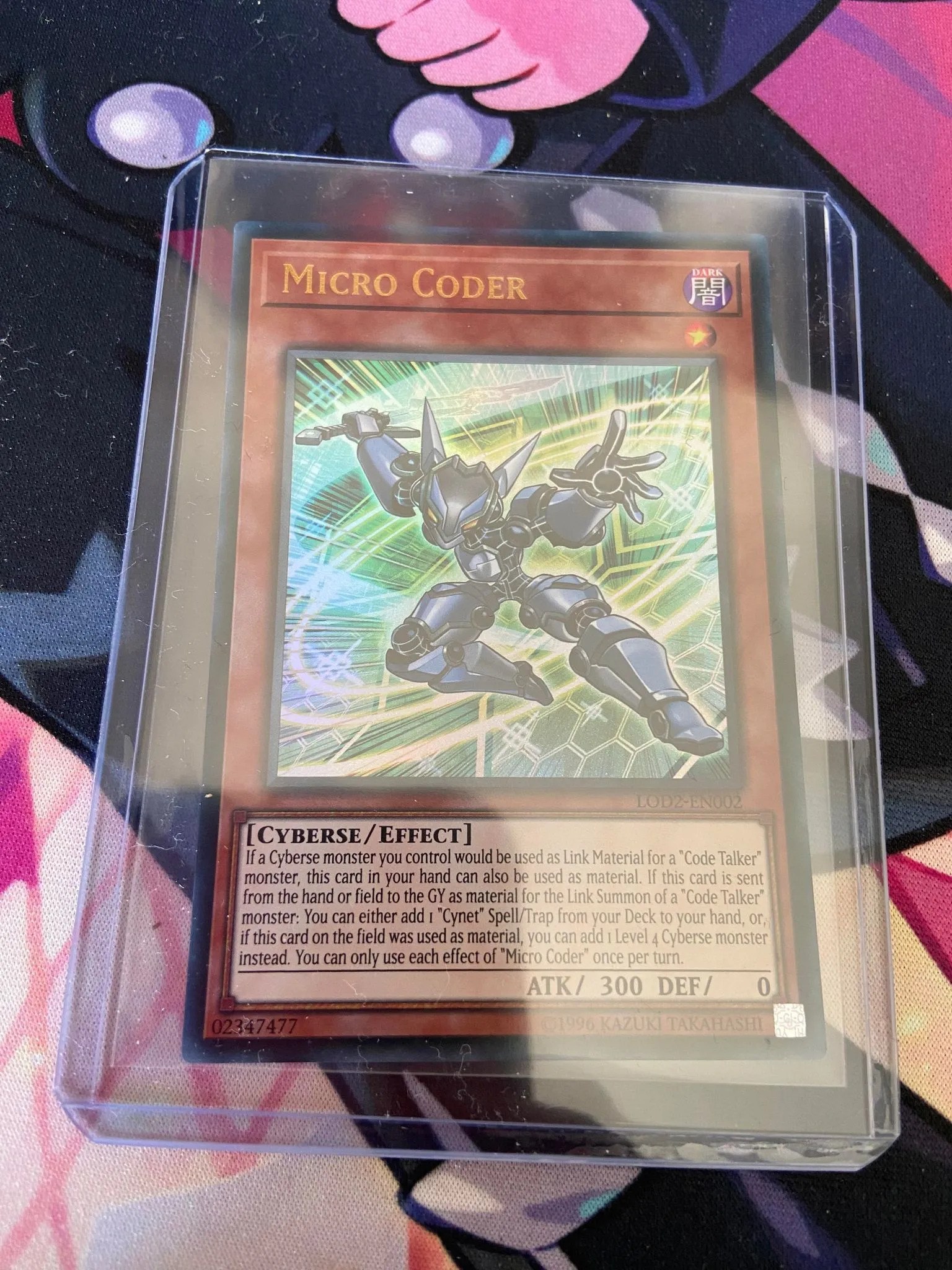 Product image for LOD2 EN002 Micro Coder Ultra Rare Yugioh Near Mint