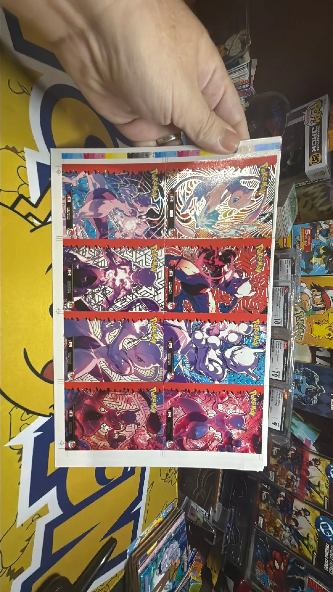 Product image for Team rocket uncut(mew)