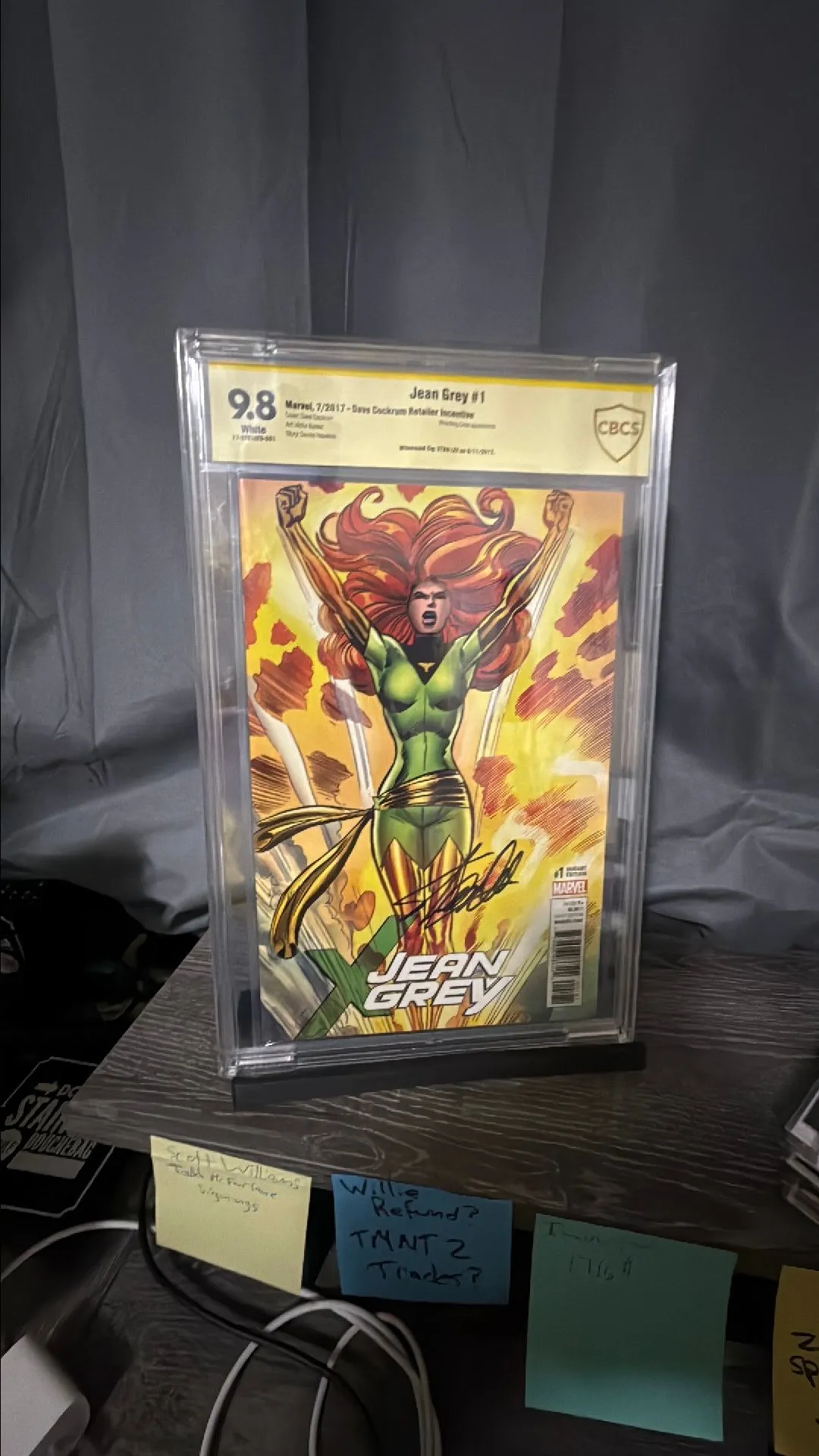 Product image for Jean Gray #1 1:1000 Ratio Variant Signed Stan Lee!!!!