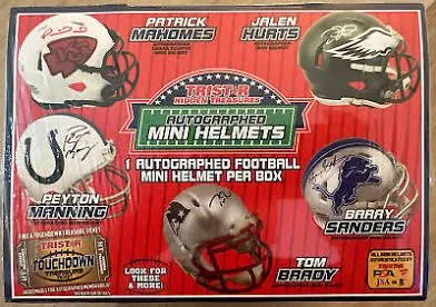 Product image for TRISTAR Hidden Treasures Autographed Mini Helmet