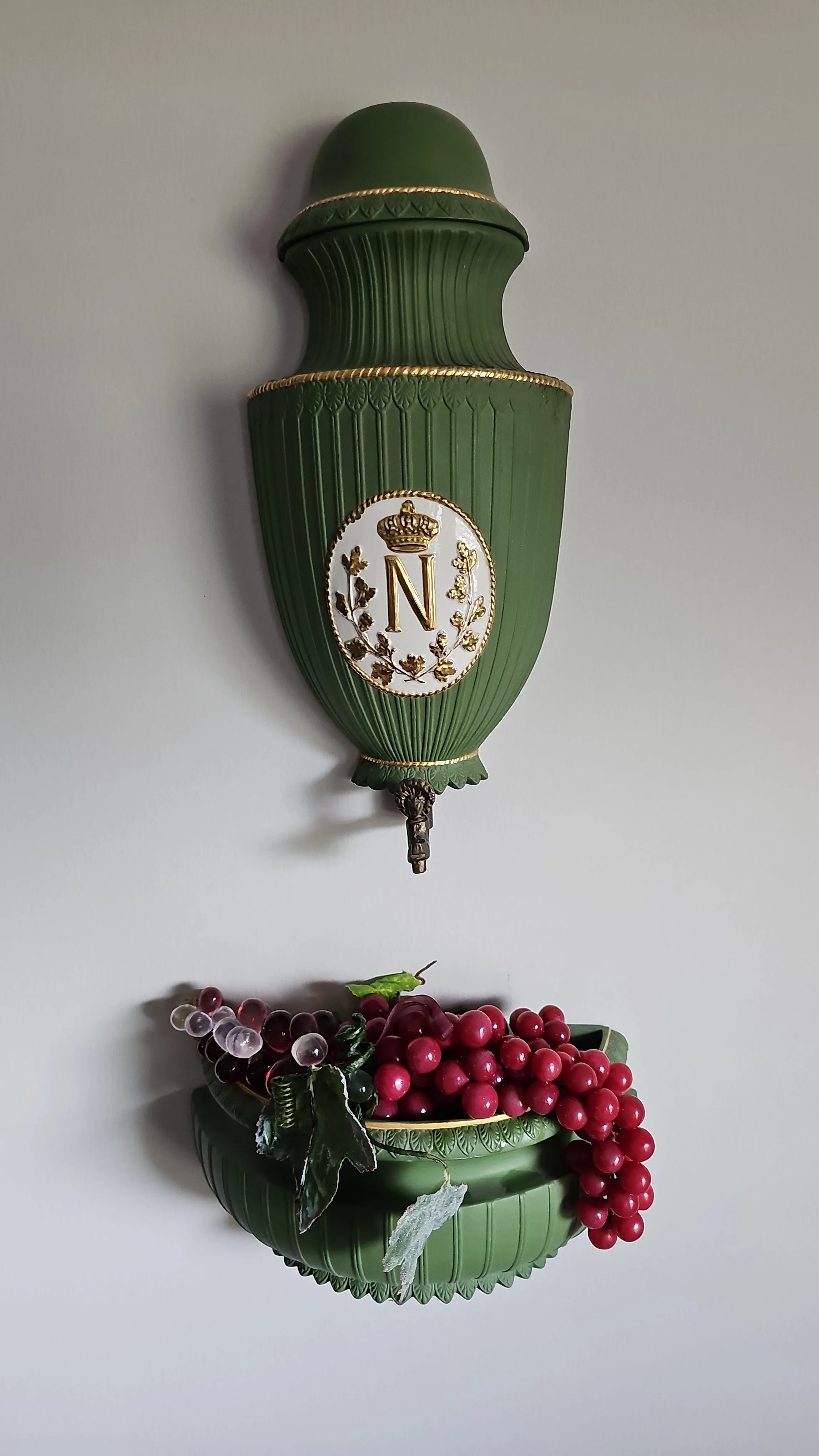 Product image for French Empire Napoleon Bonaporte Wall pocket