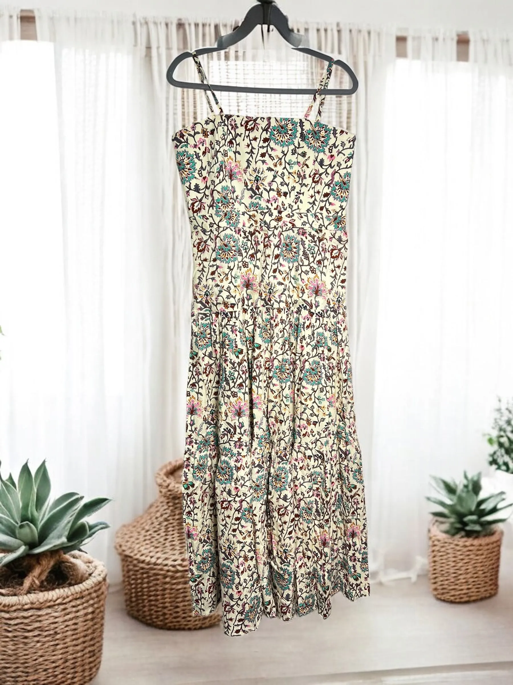 Product image for A62. RAGA boho floral maxi dress. MEDIUM