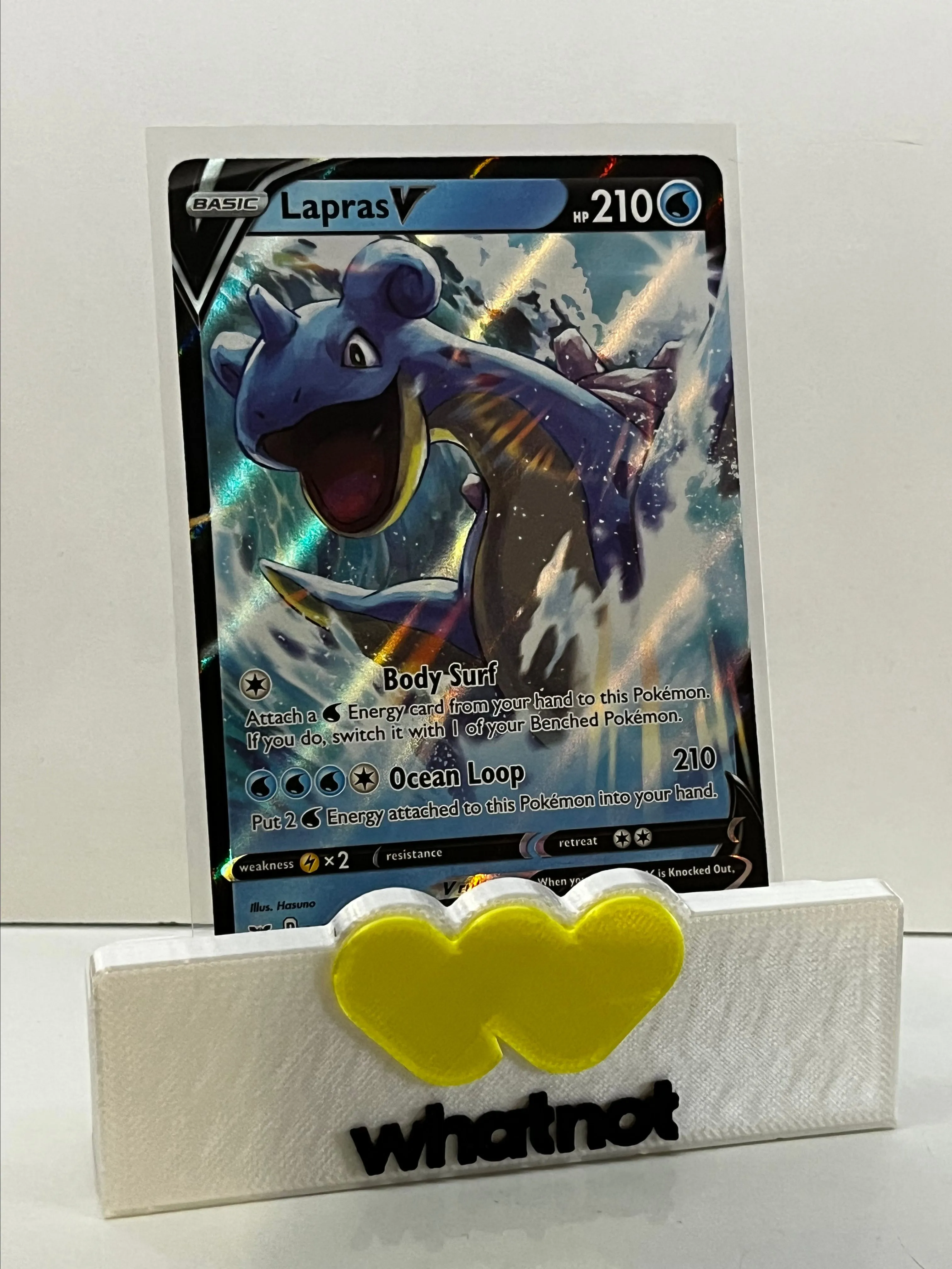 Product image for Lapras V 049/202 Pack Fresh Sword & Shield Base Holo Ultra Rare Pokemon TCG NM