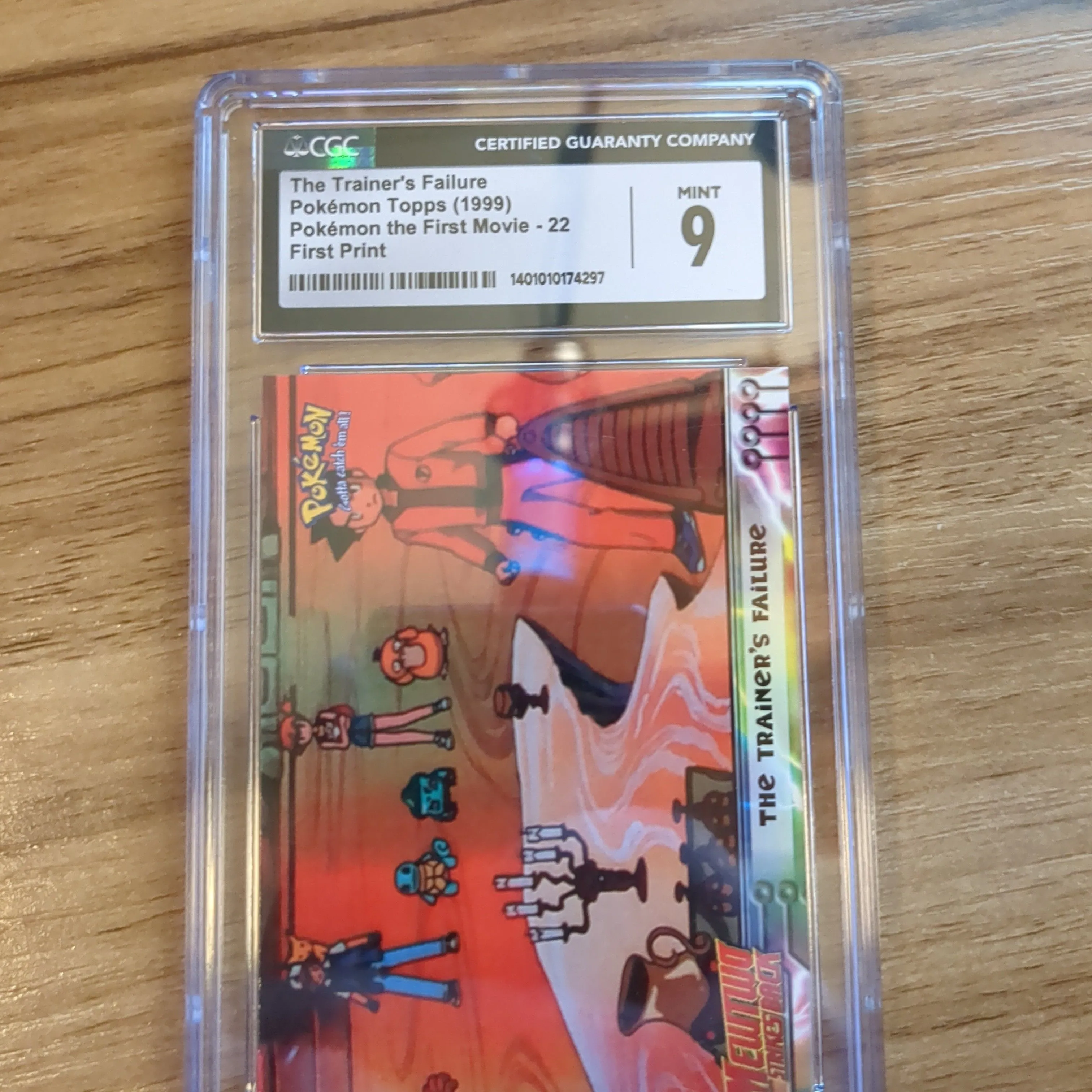 Product image for The Trainer's Failure CGC 9