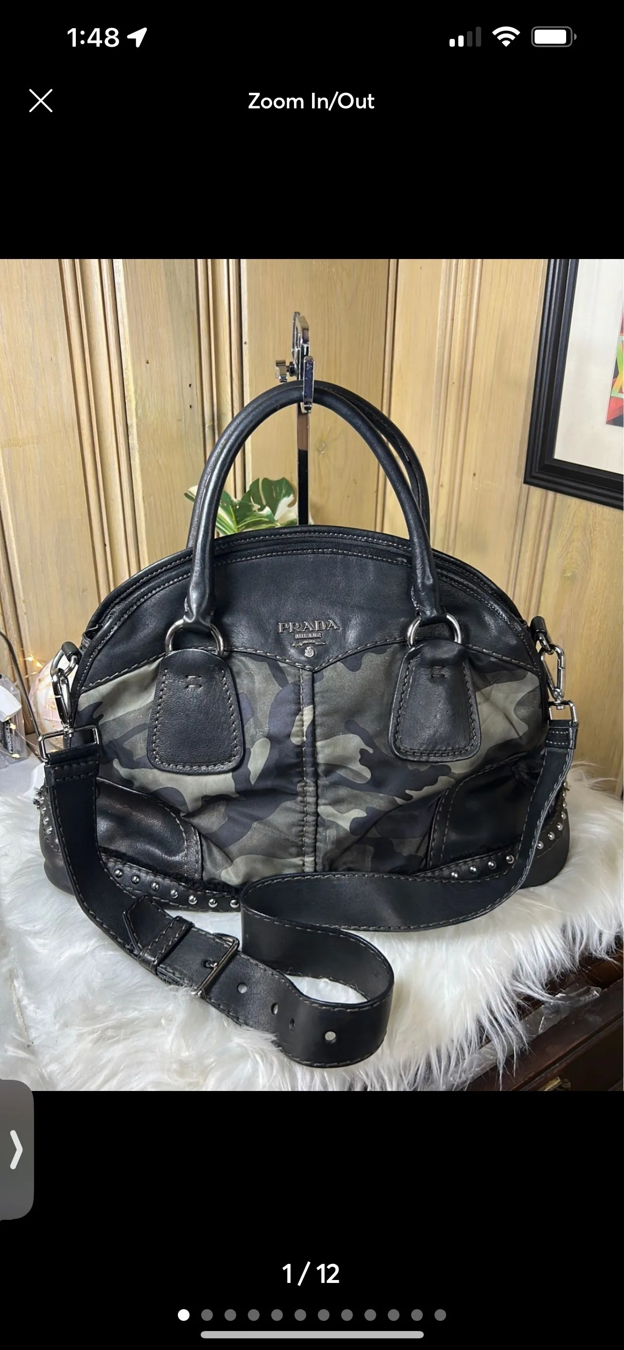 Product image for Prada Bowler Bag