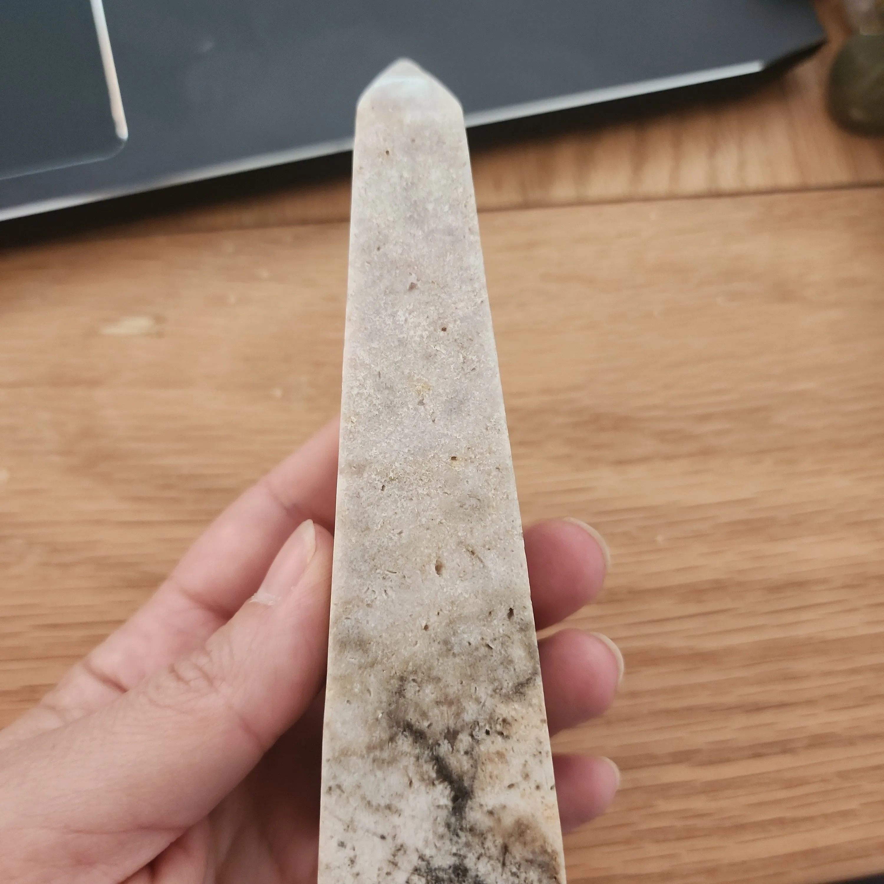 Product image for Pink Amethyst Obelisk D