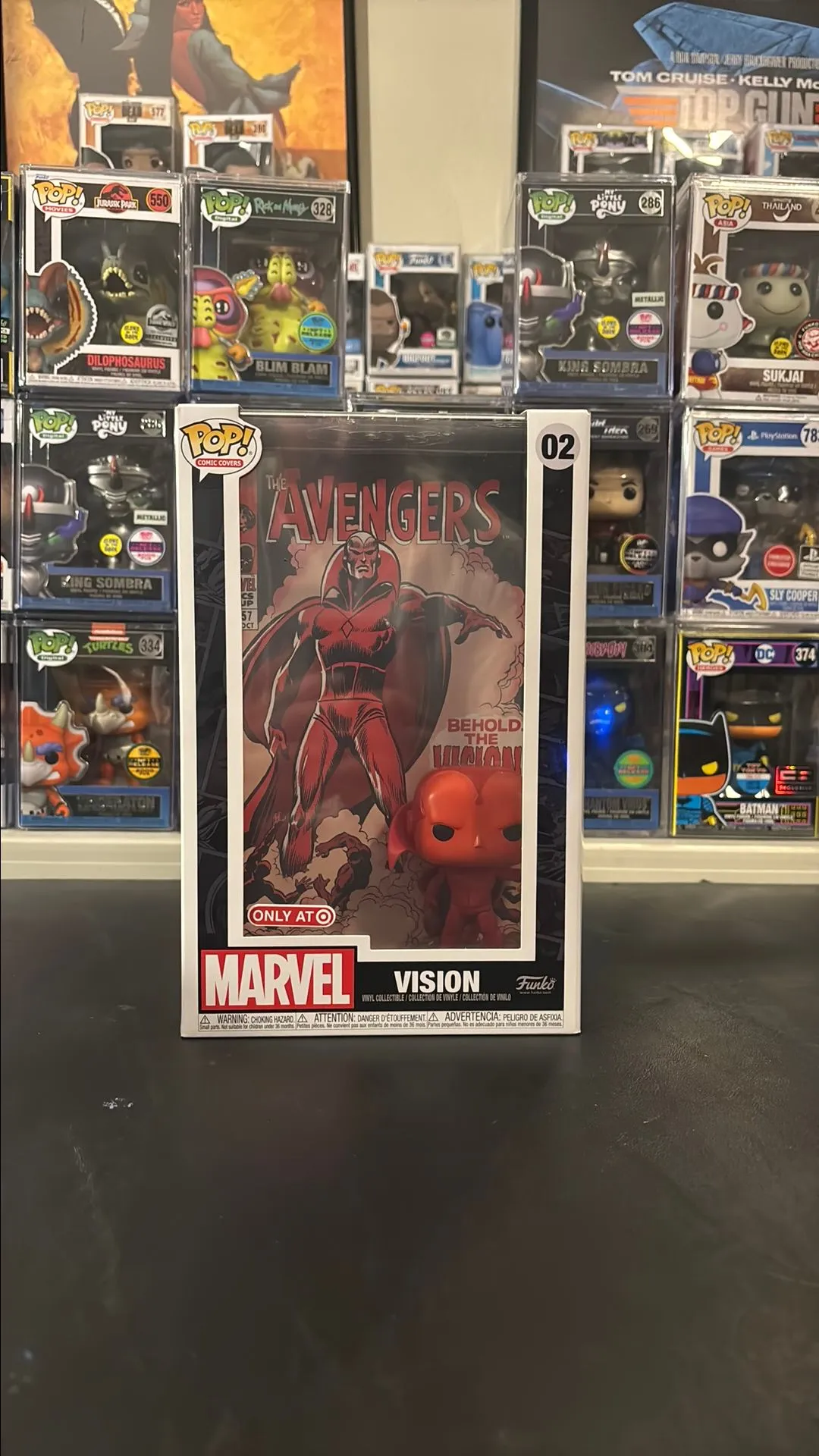 Product image for Marvel Vision Comic Cover (PPG $11)