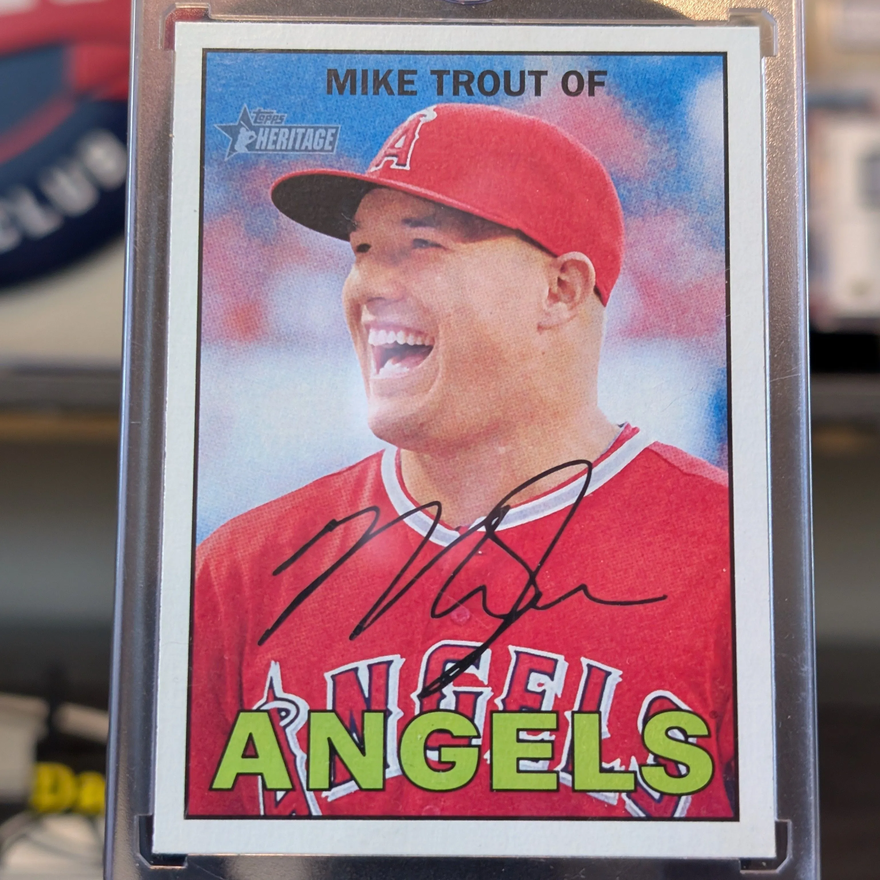 Product image for Mike Trout 2016 Topps Heritage 