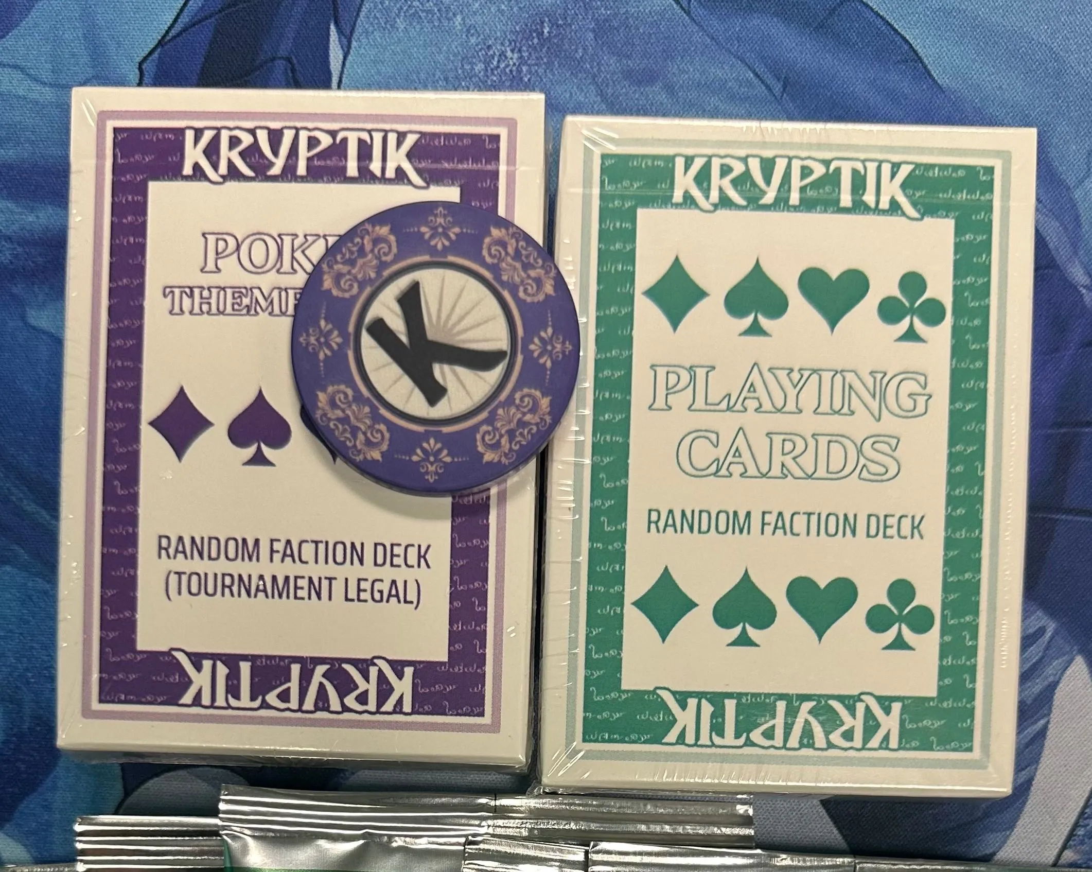 Product image for Kryptik Poker Deck pair SEALED