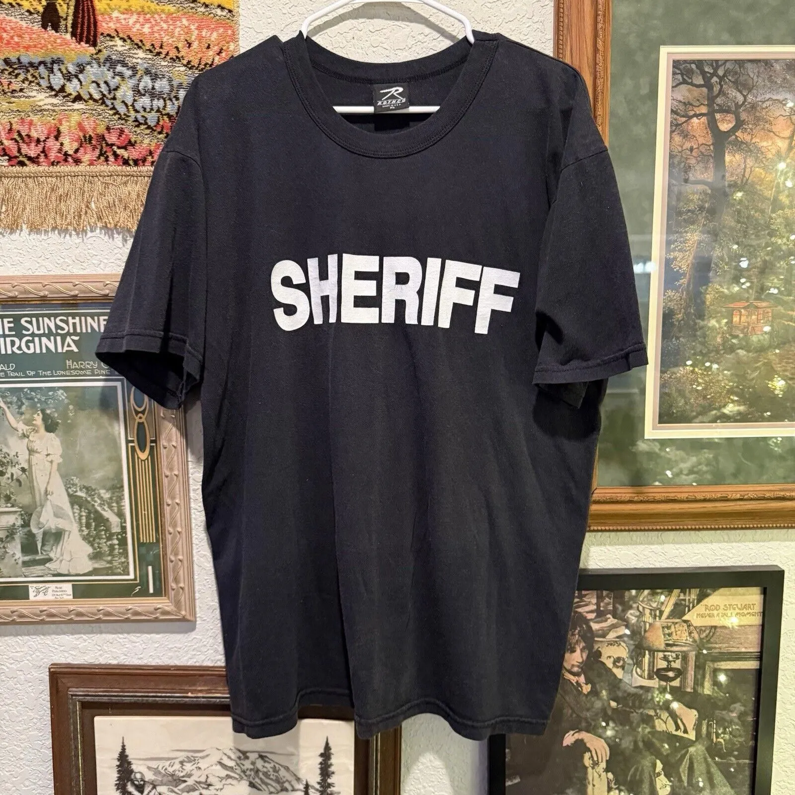 Product image for Vintage 90s RARE Rothco Official Sheriff Police Shirt Size XL